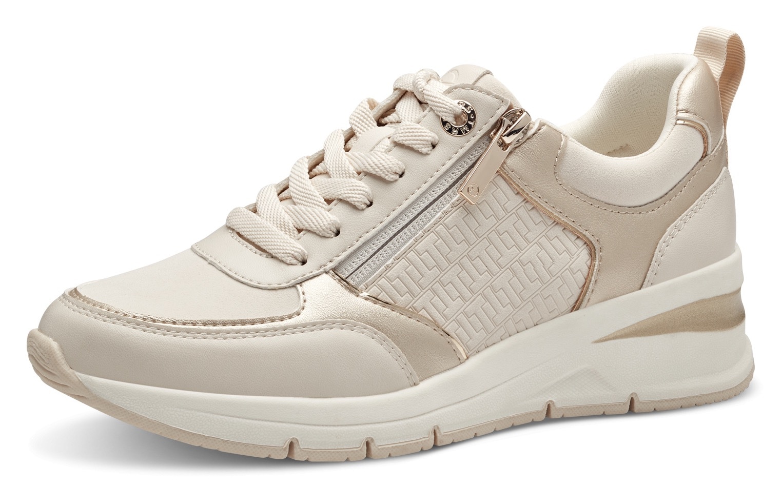 Tamaris Keilsneaker, Freizeitschuh, Halbschuh, Schnürschuh mit Aussenreissverschluss Tamaris Keilsneaker, Freizeitschuh, Halbschuh, Schnürschuh mit Aussenreissverschluss von Tamaris