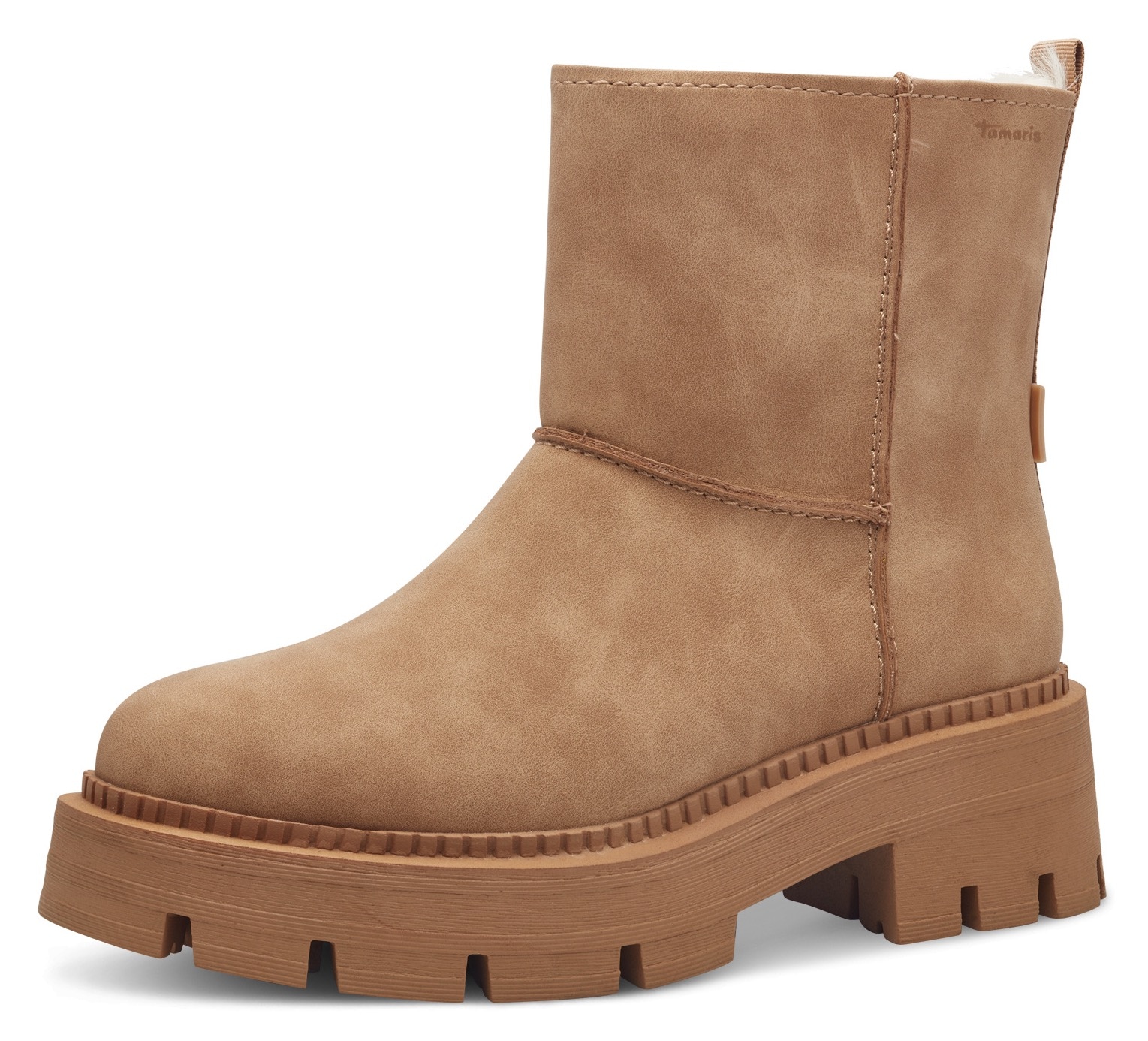 Tamaris Winterboots, Blockabsatz, Winterstiefelette, Outdoorschuh mit Duo Tex-Ausstattung von Tamaris