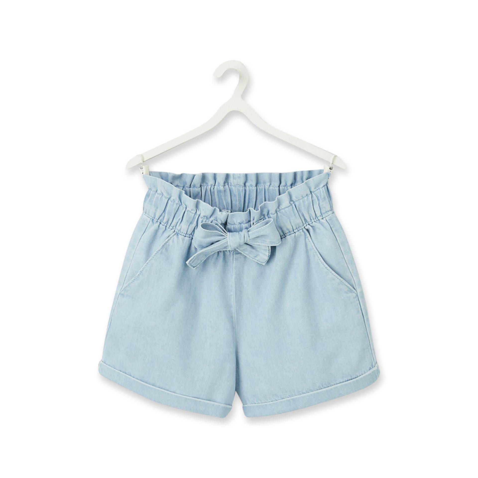 Bermuda Shorts Mädchen Blau Denim 10A von Tape A l'Oeil