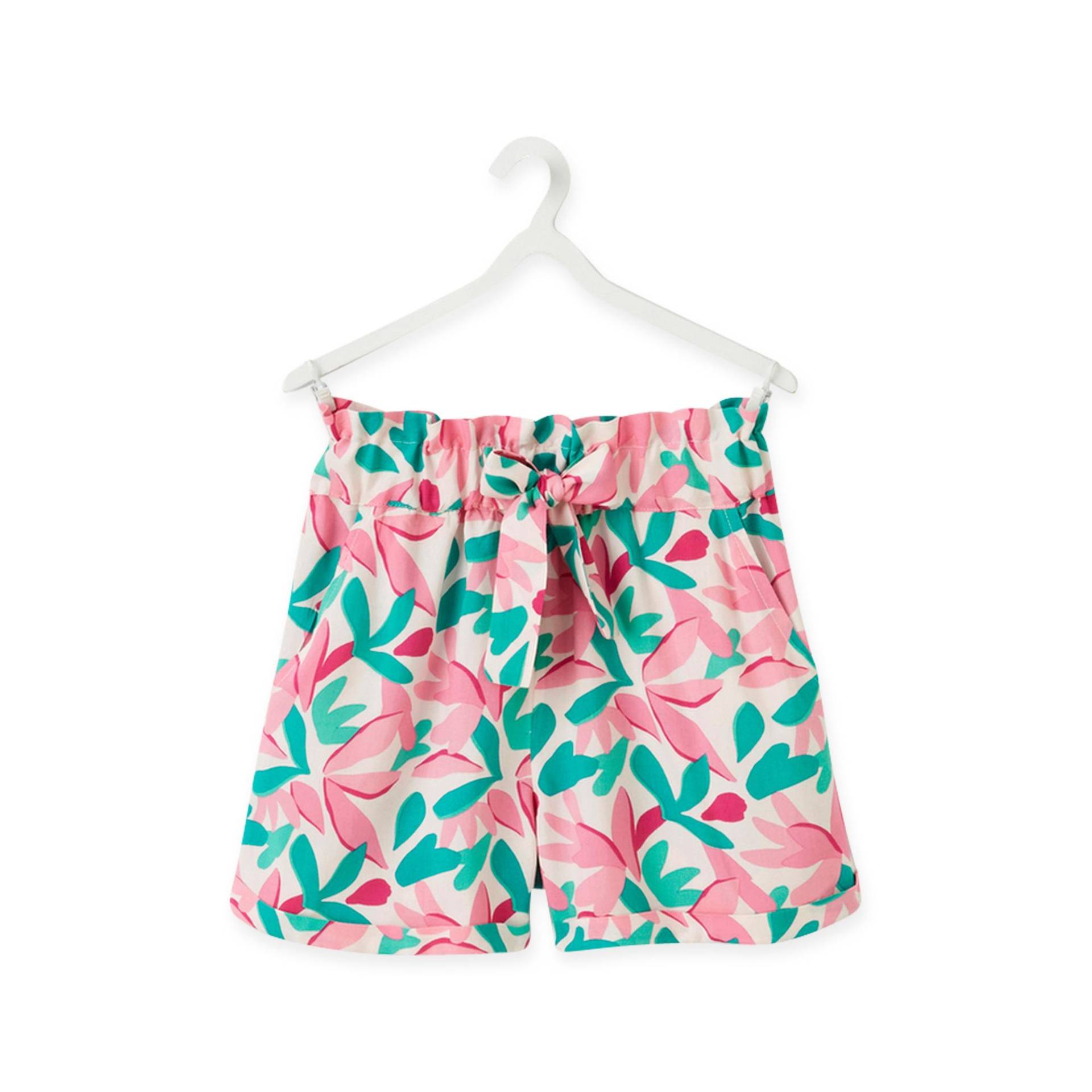 Bermuda Shorts Mädchen Pink 7 Anni von Tape A l'Oeil