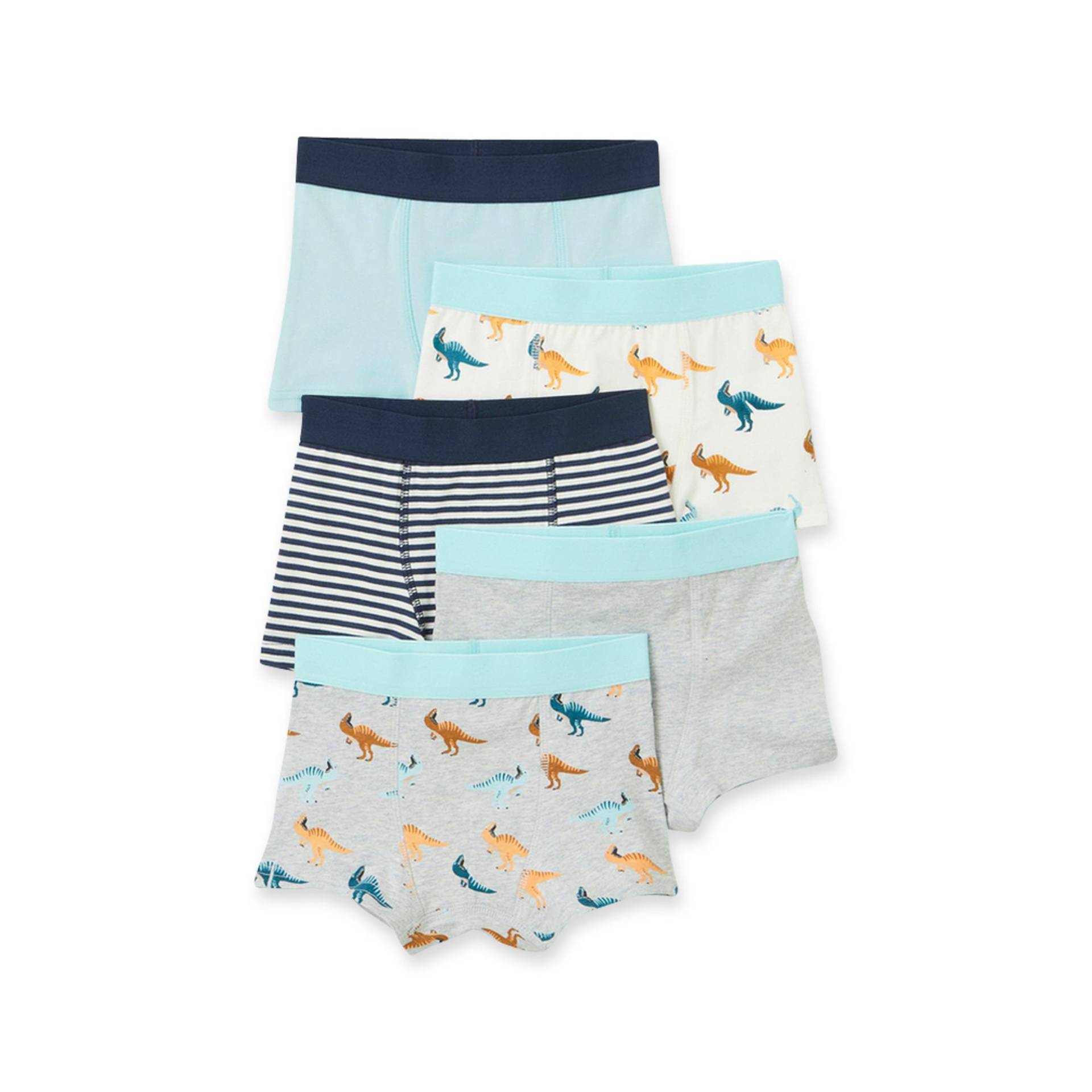 Multipack, Boxershorts Jungen Grau 10A von Tape A l'Oeil