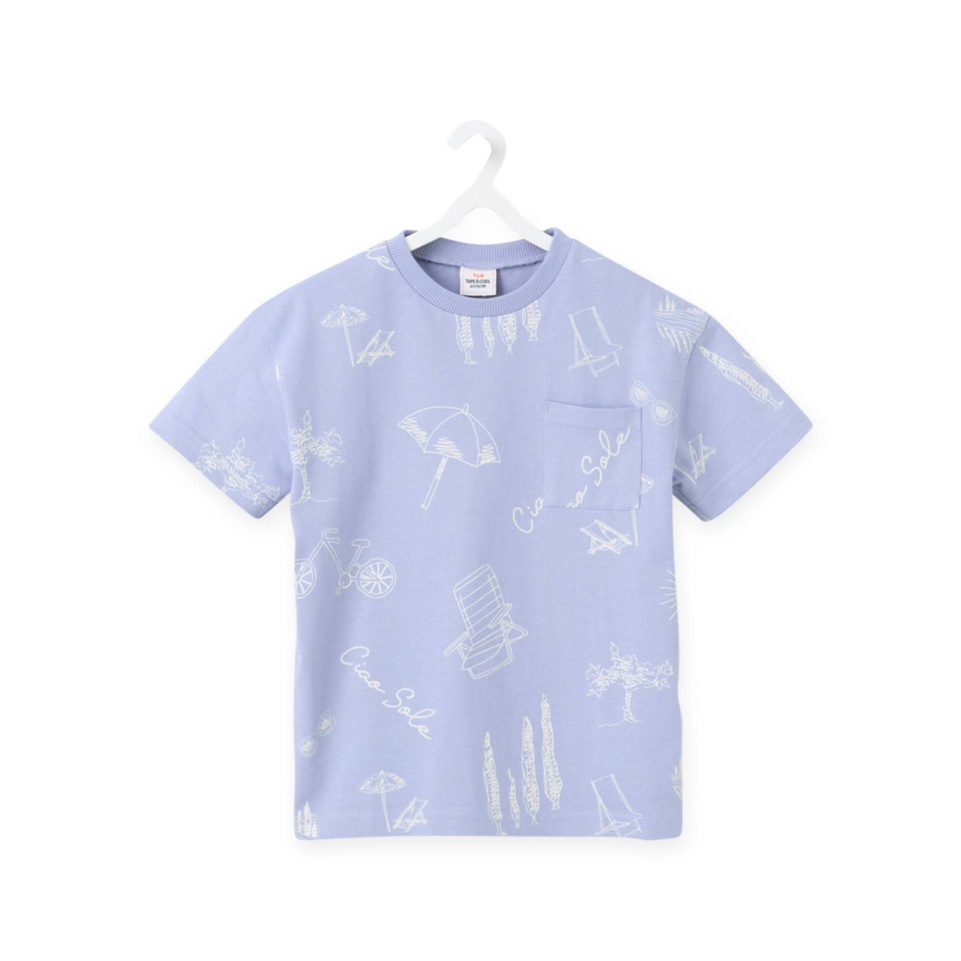 T-shirt, Rundhals, Kurzarm Jungen Blau 12A von Tape A l'Oeil