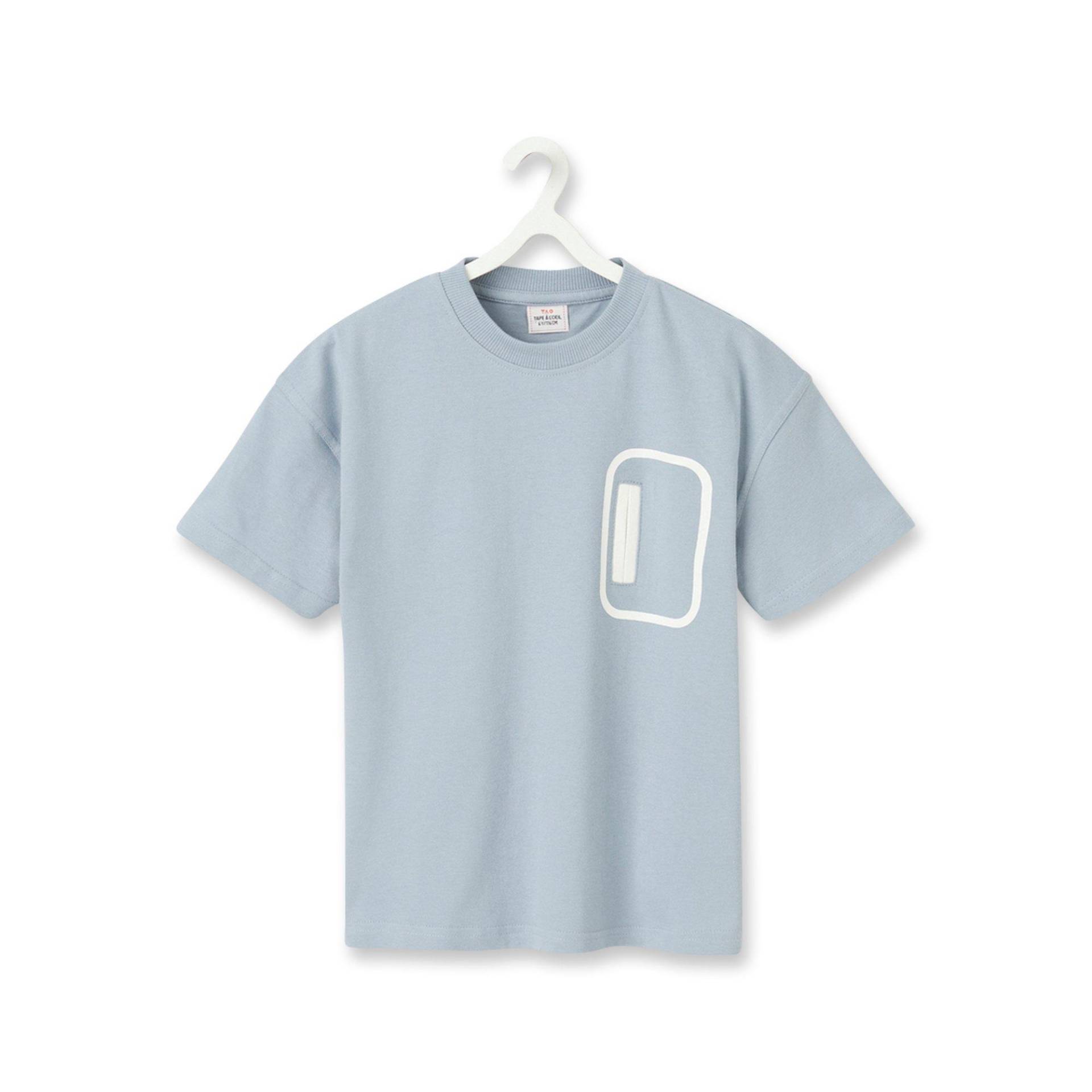 T-shirt, Rundhals, Kurzarm Jungen Hellblau 8A von Tape A l'Oeil