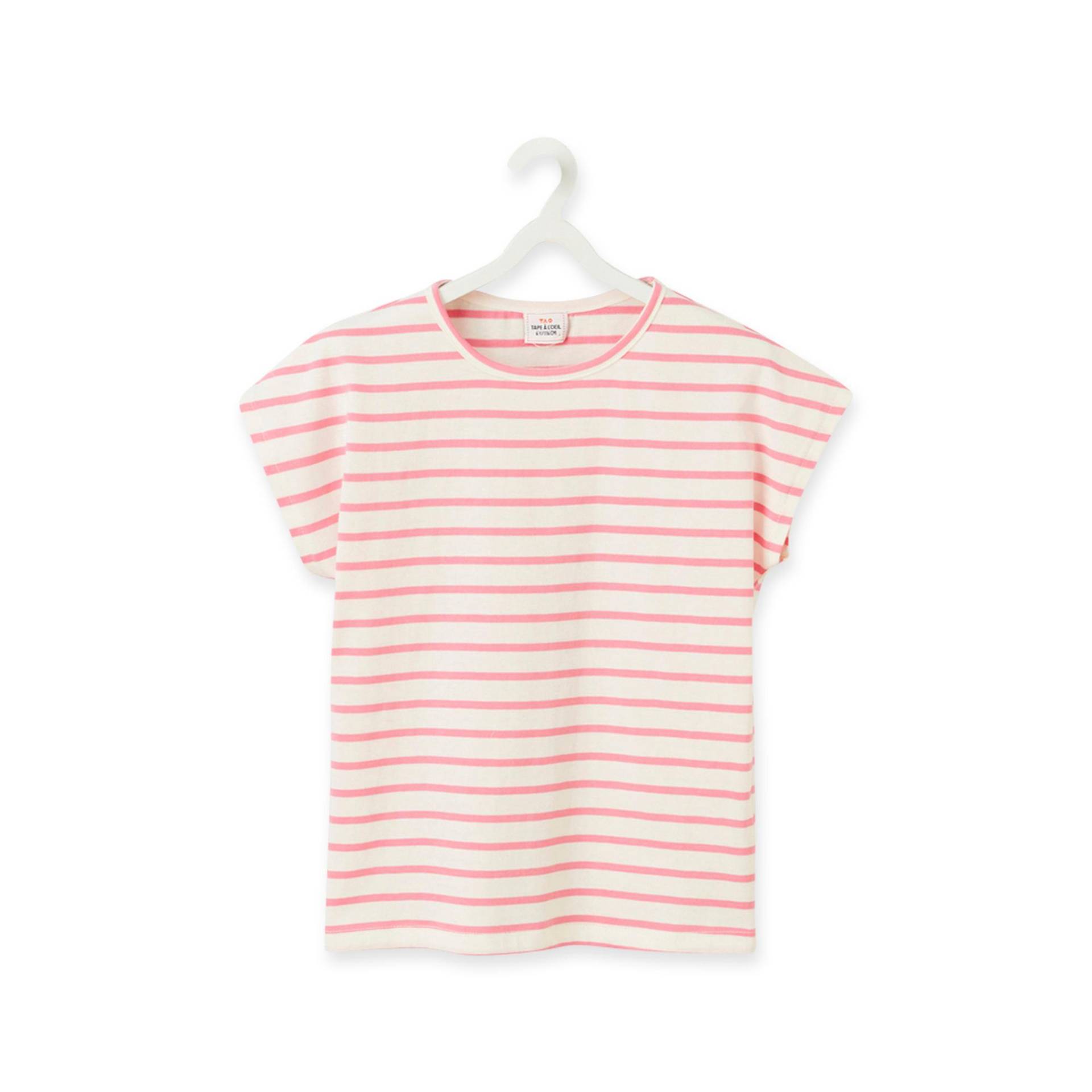 T-shirt, Rundhals, Kurzarm Mädchen Pink 14A von TAO KIDS