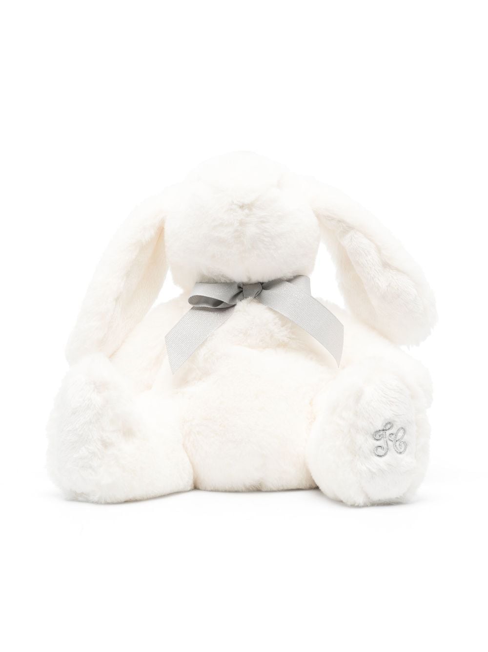 Tartine Et Chocolat embroidered-logo rabbit plush toy - White von Tartine Et Chocolat