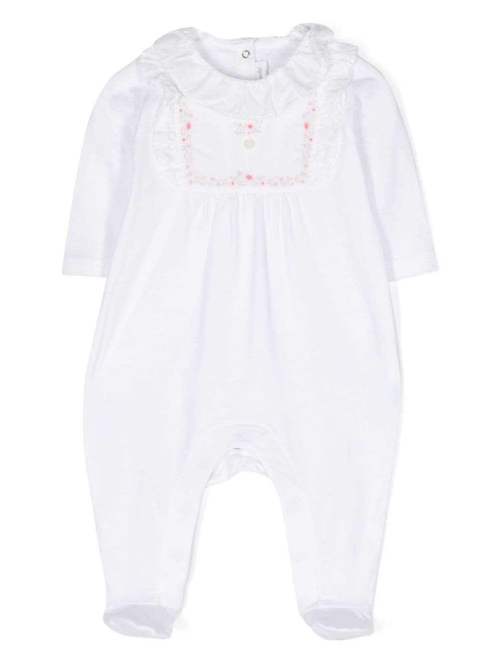 Tartine Et Chocolat floral-embroidered pajamas - White von Tartine Et Chocolat