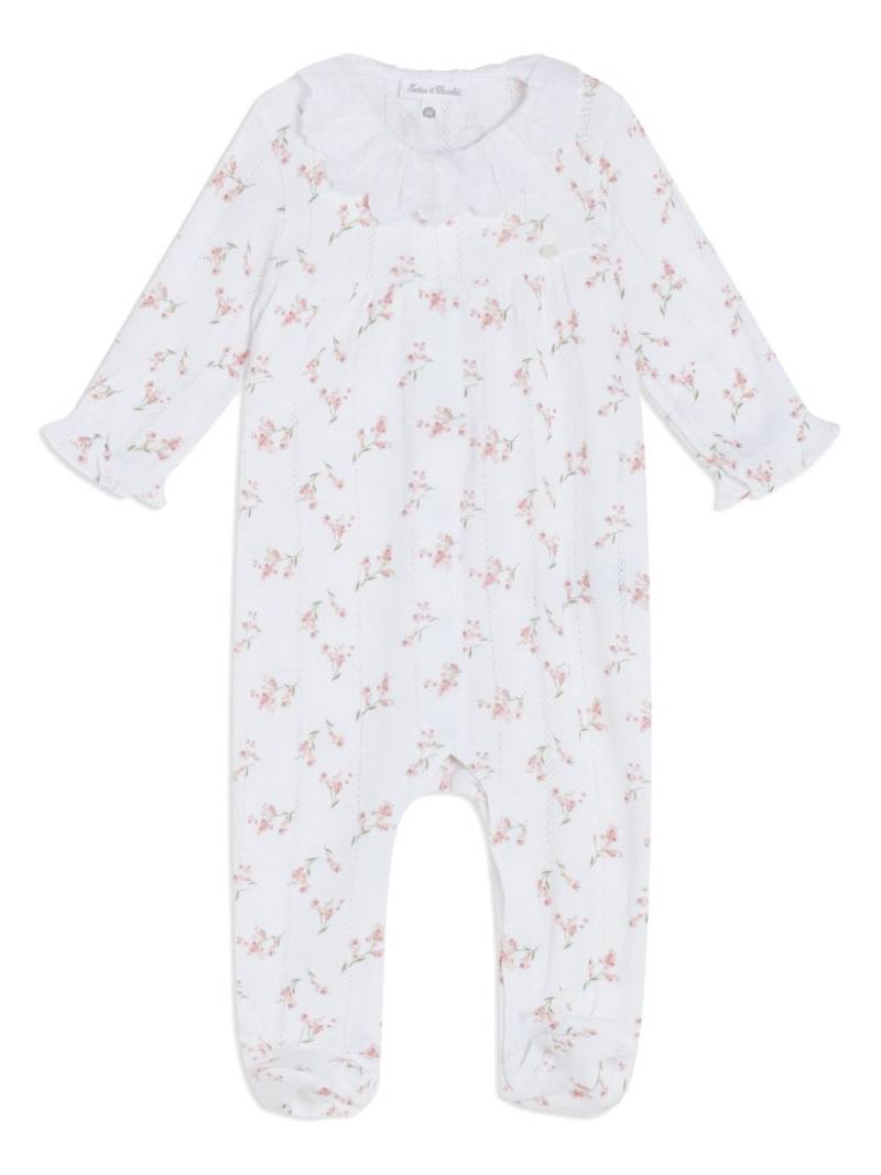 Tartine Et Chocolat floral-print cotton pajamas - White von Tartine Et Chocolat