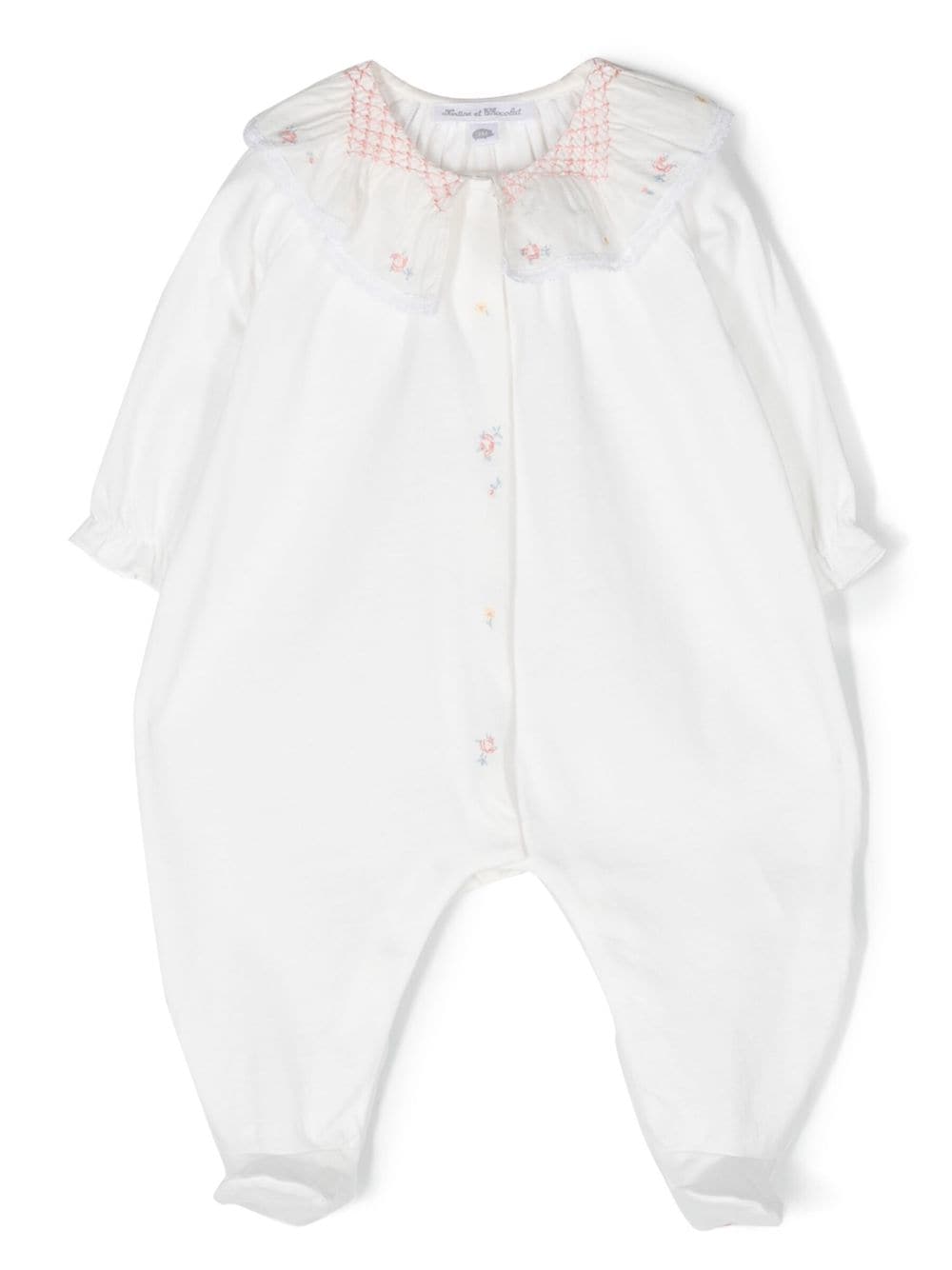 Tartine Et Chocolat long-sleeve baby pajamas - White von Tartine Et Chocolat