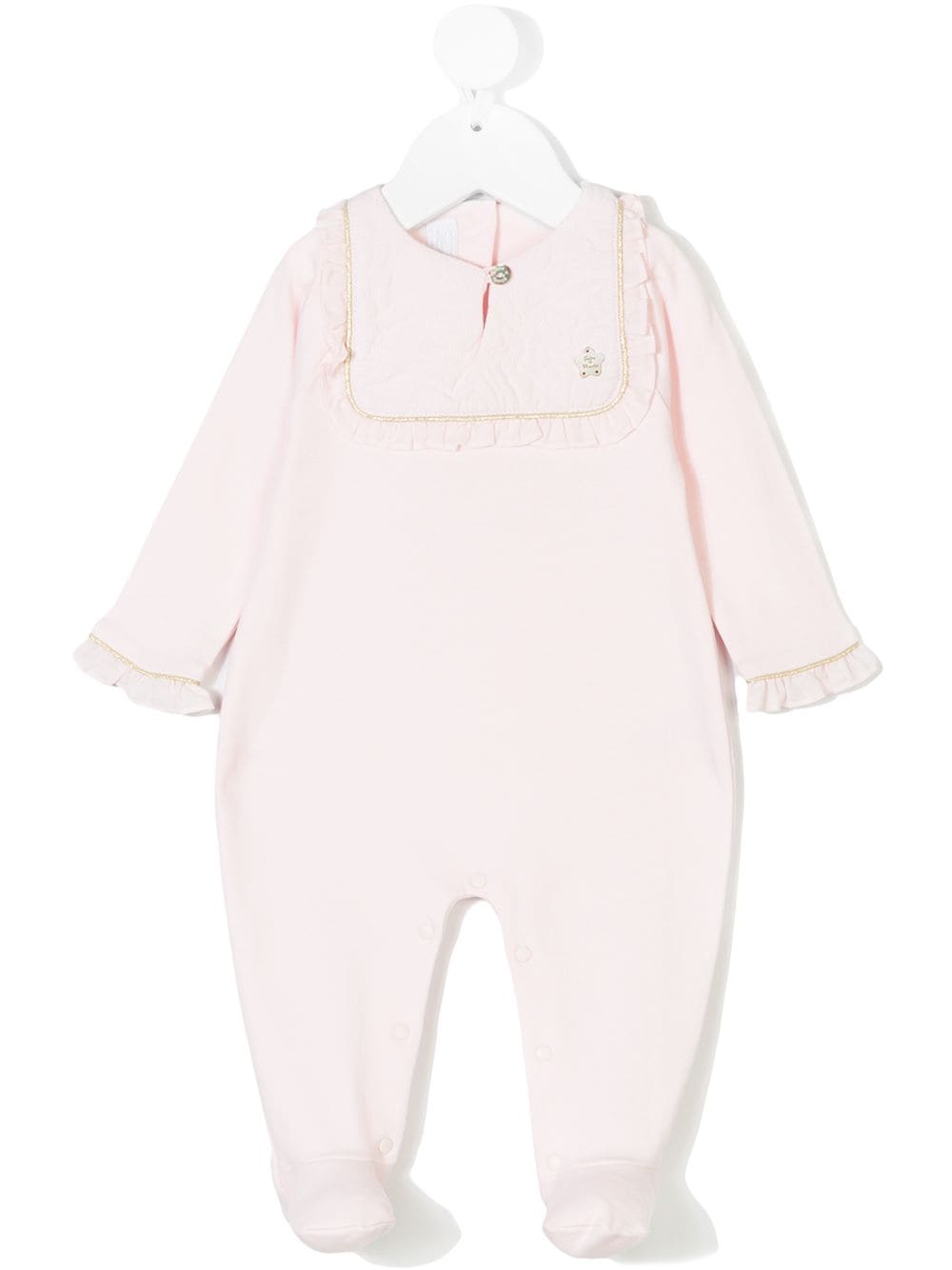 Tartine Et Chocolat ruffled bib collar pyjama - Pink von Tartine Et Chocolat