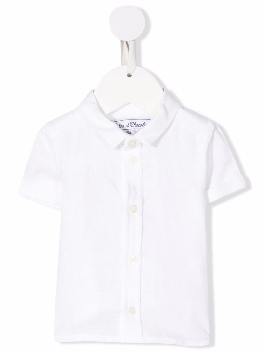 Tartine Et Chocolat short-sleeved button-up shirt - White von Tartine Et Chocolat