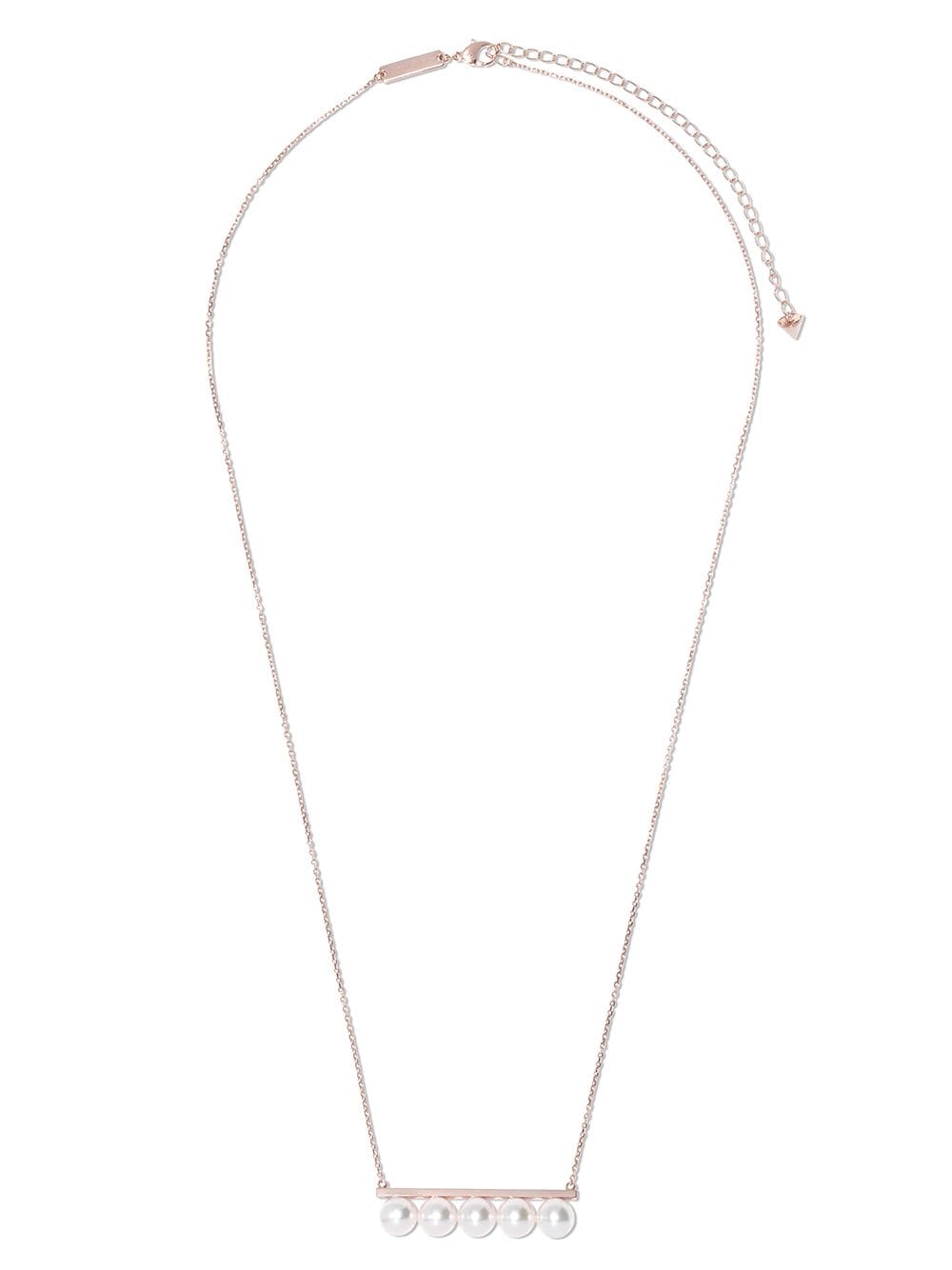 TASAKI 18kt rose gold Balance signature necklace - Pink von TASAKI