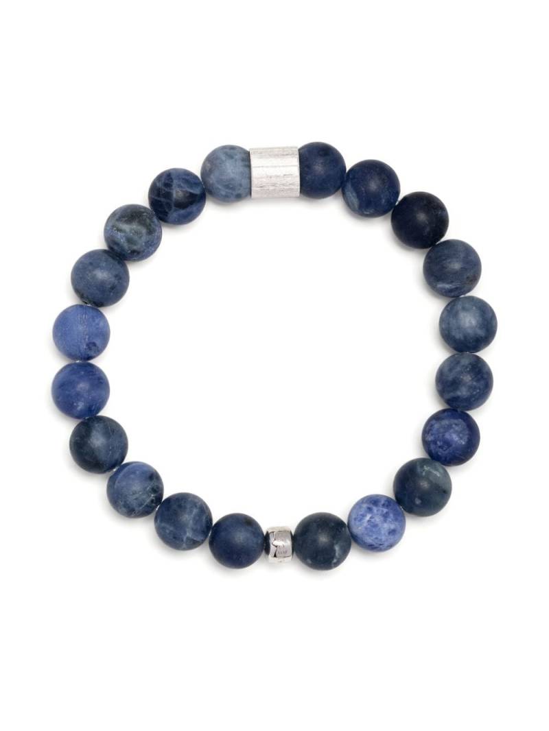 Tateossian beaded sodalite bracelet - Blue von Tateossian