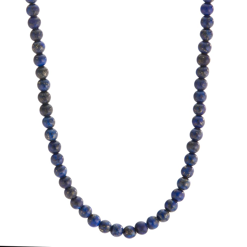 TeNo Damen Halskette Muse mit Lapislazuli-Perlen, 42-45 cm verstellbar, Ø4 mm von TeNo
