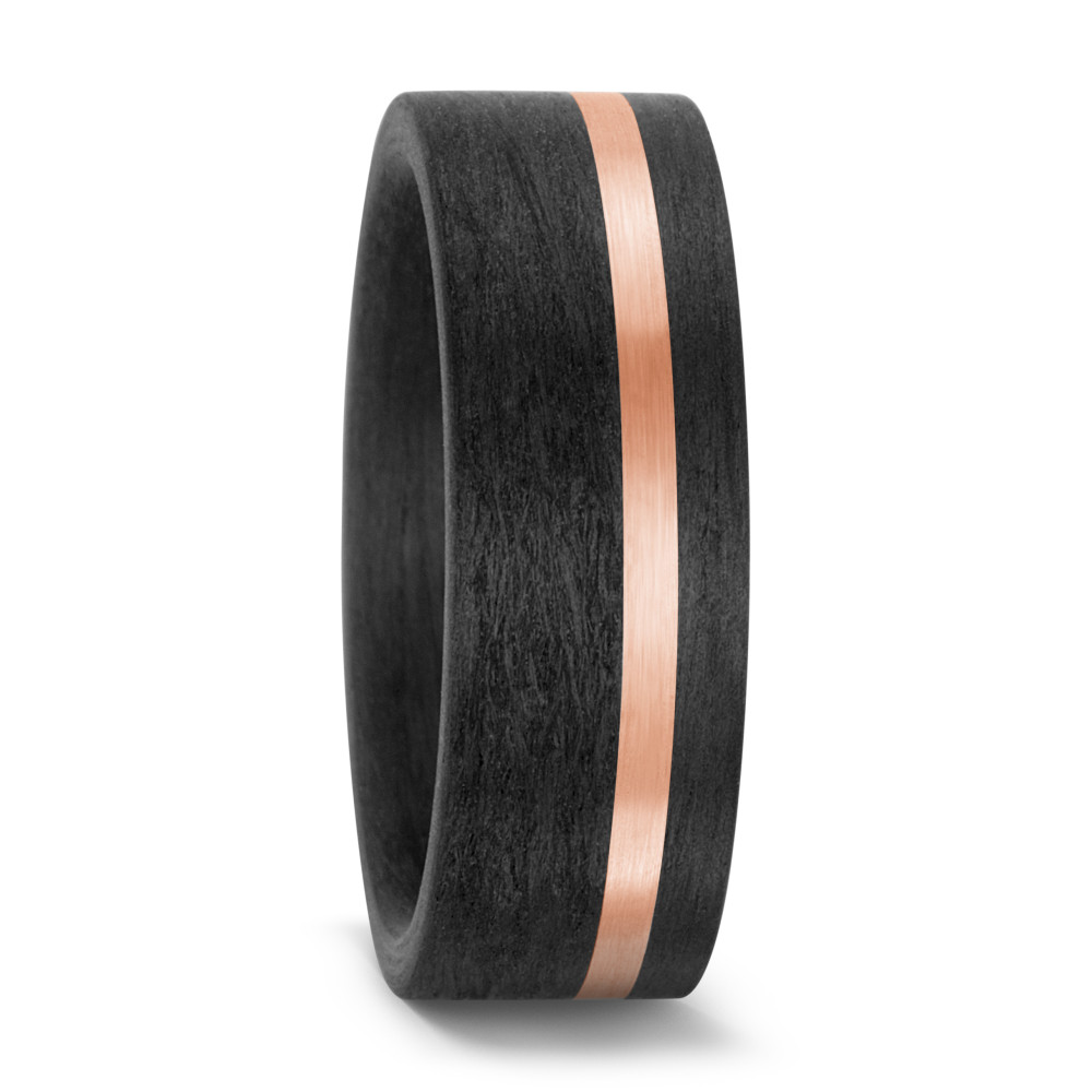 TeNo Partnerring 585/14 K Rosegold, Carbon von TeNo