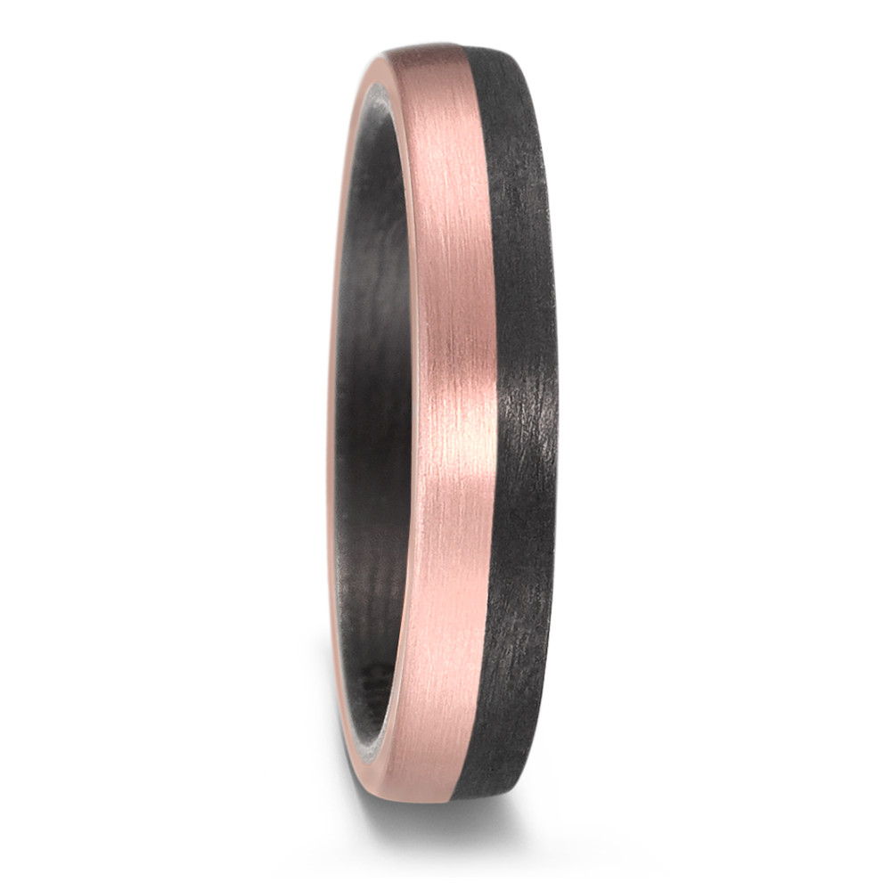 TeNo Partnerring 585/14 K Rosegold, Carbon von TeNo