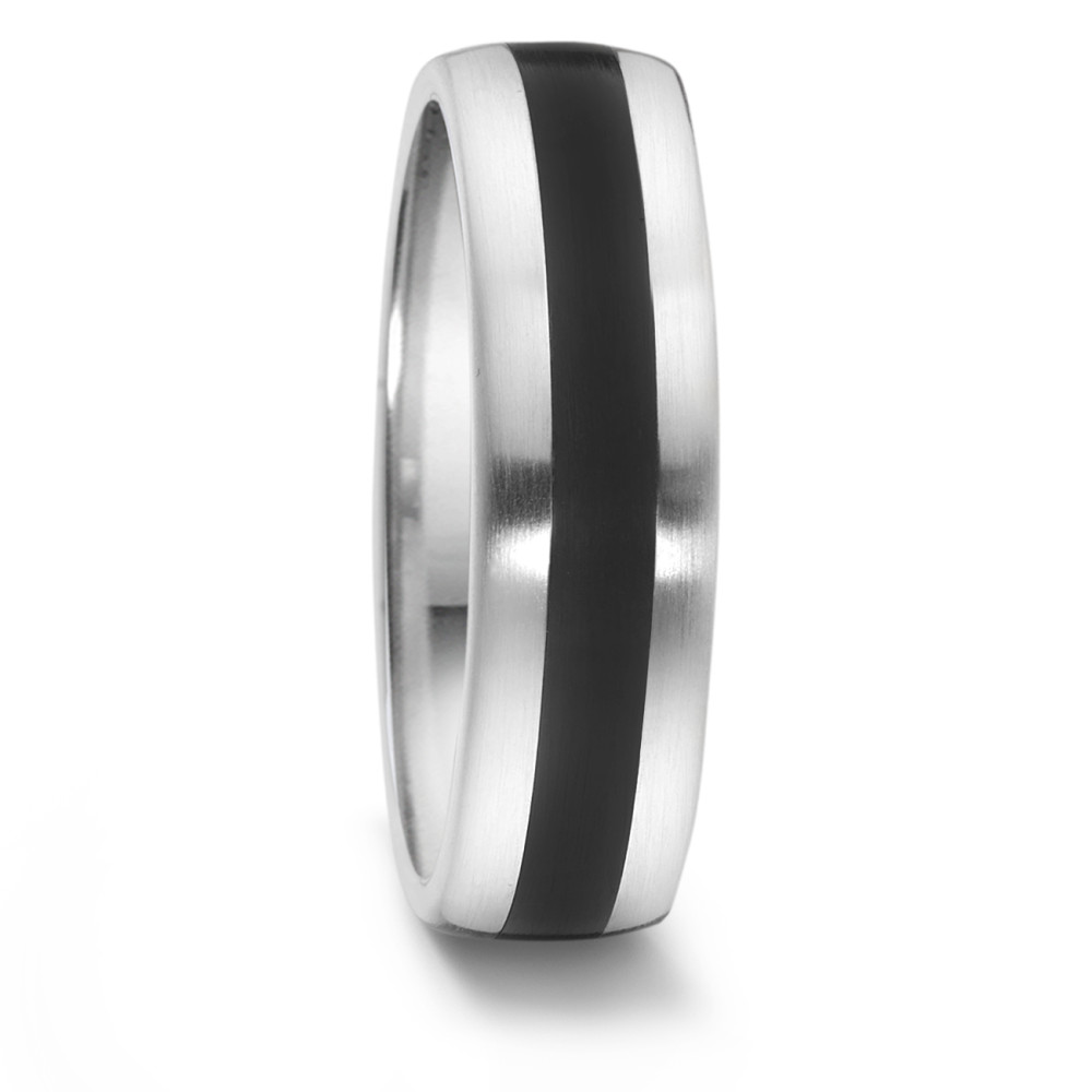 TeNo Partner Ring TAMOR aus Edelstahl mit Keramik von TeNo