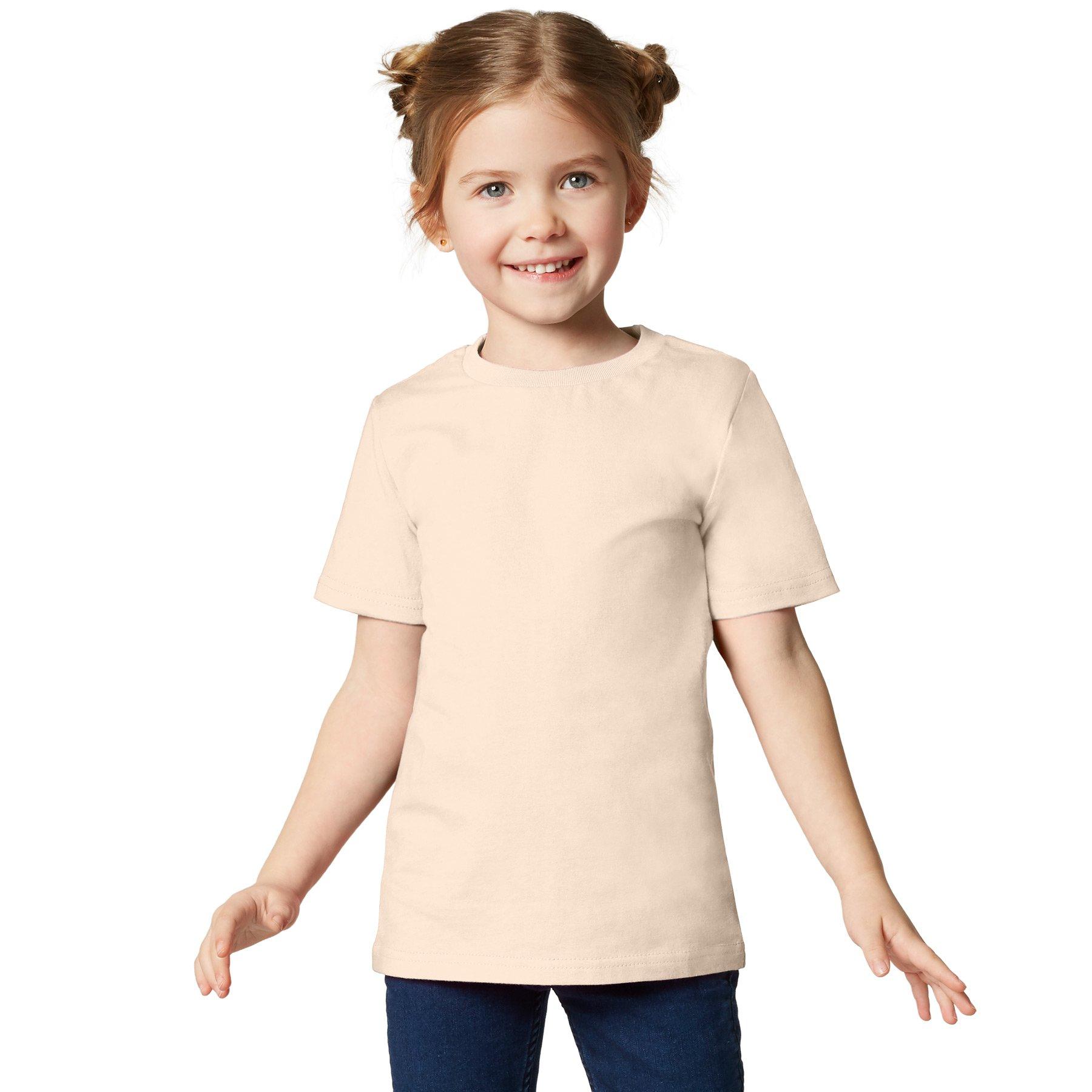 T-shirt Kinder Jungen Beige 104 von Tectake