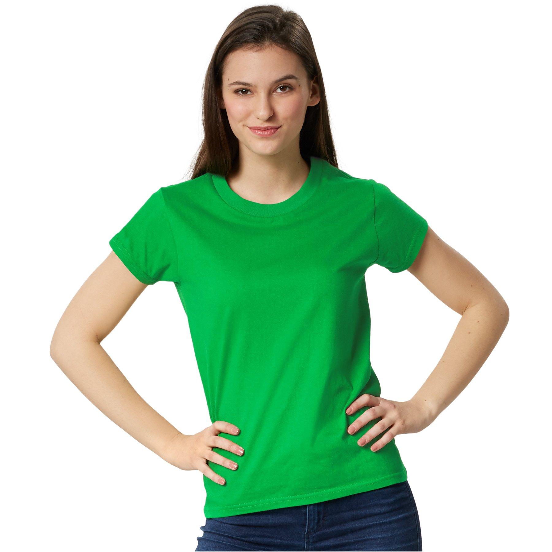 T-shirt Frauen Damen Grün L von Tectake