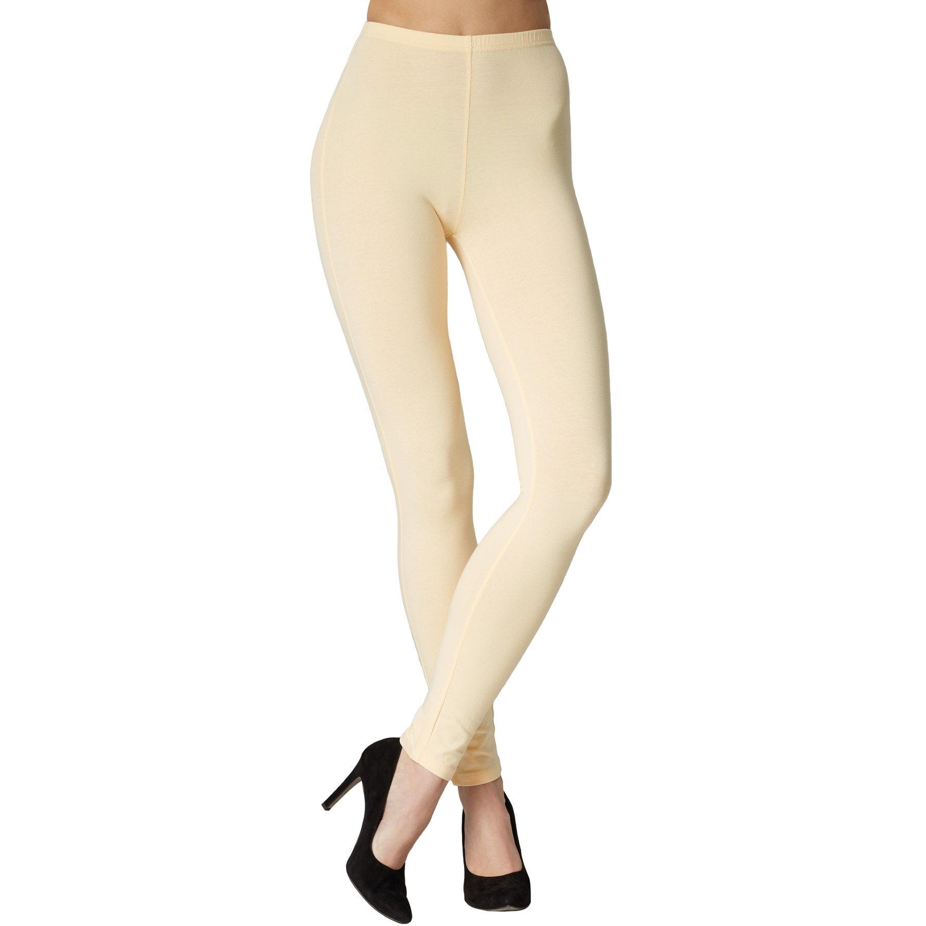 Leggings Frauen Damen Creme L von Tectake