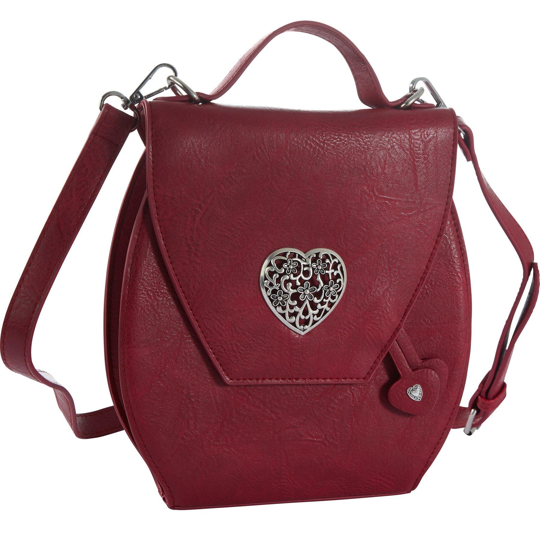 Handtasche Herzmadl Damen Rot M von Tectake