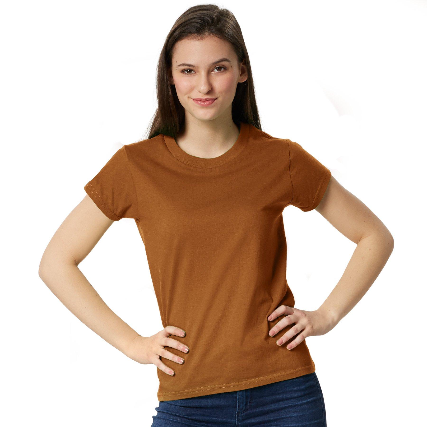 T-shirt Frauen Damen Braun XL von Tectake