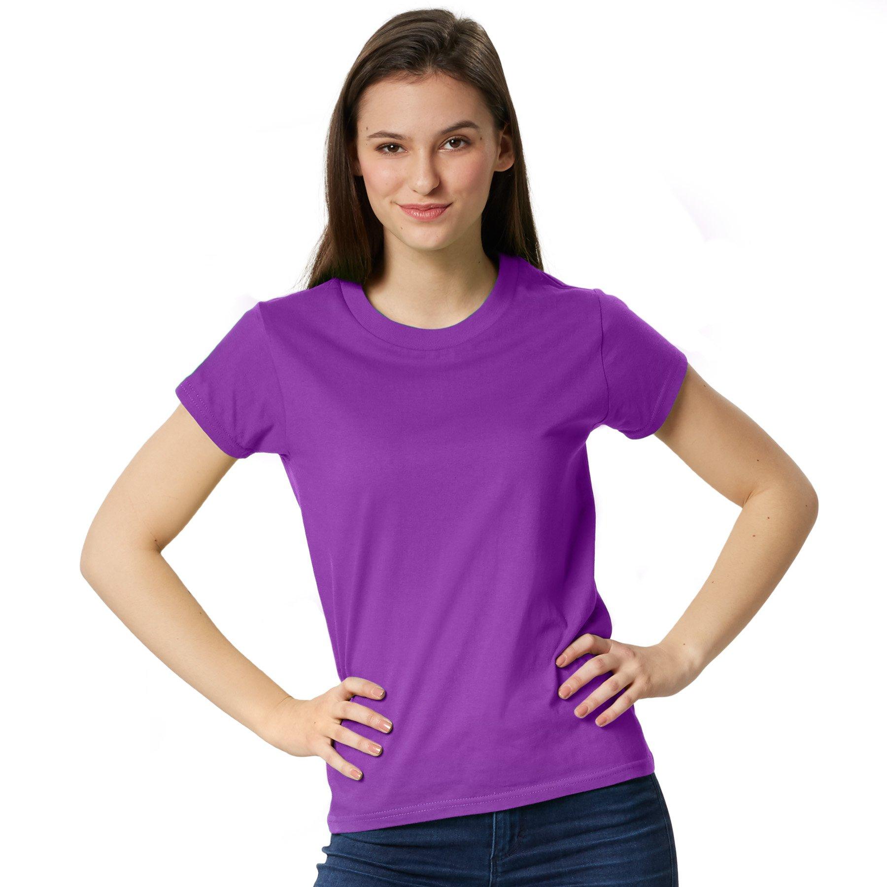 T-shirt Frauen Damen Lila XXL von Tectake