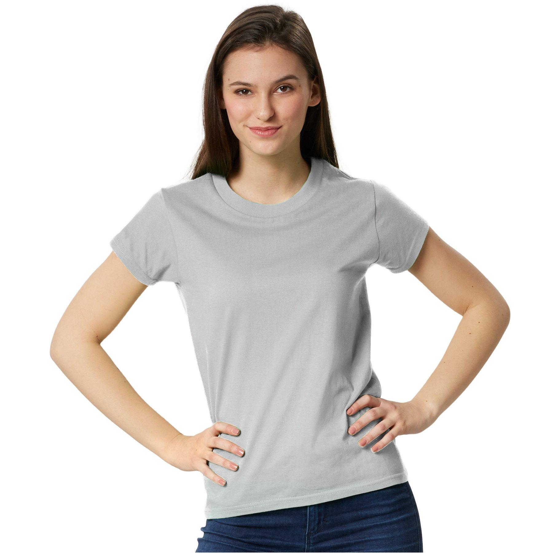 T-shirt Frauen Damen Perlgrau XXL von Tectake