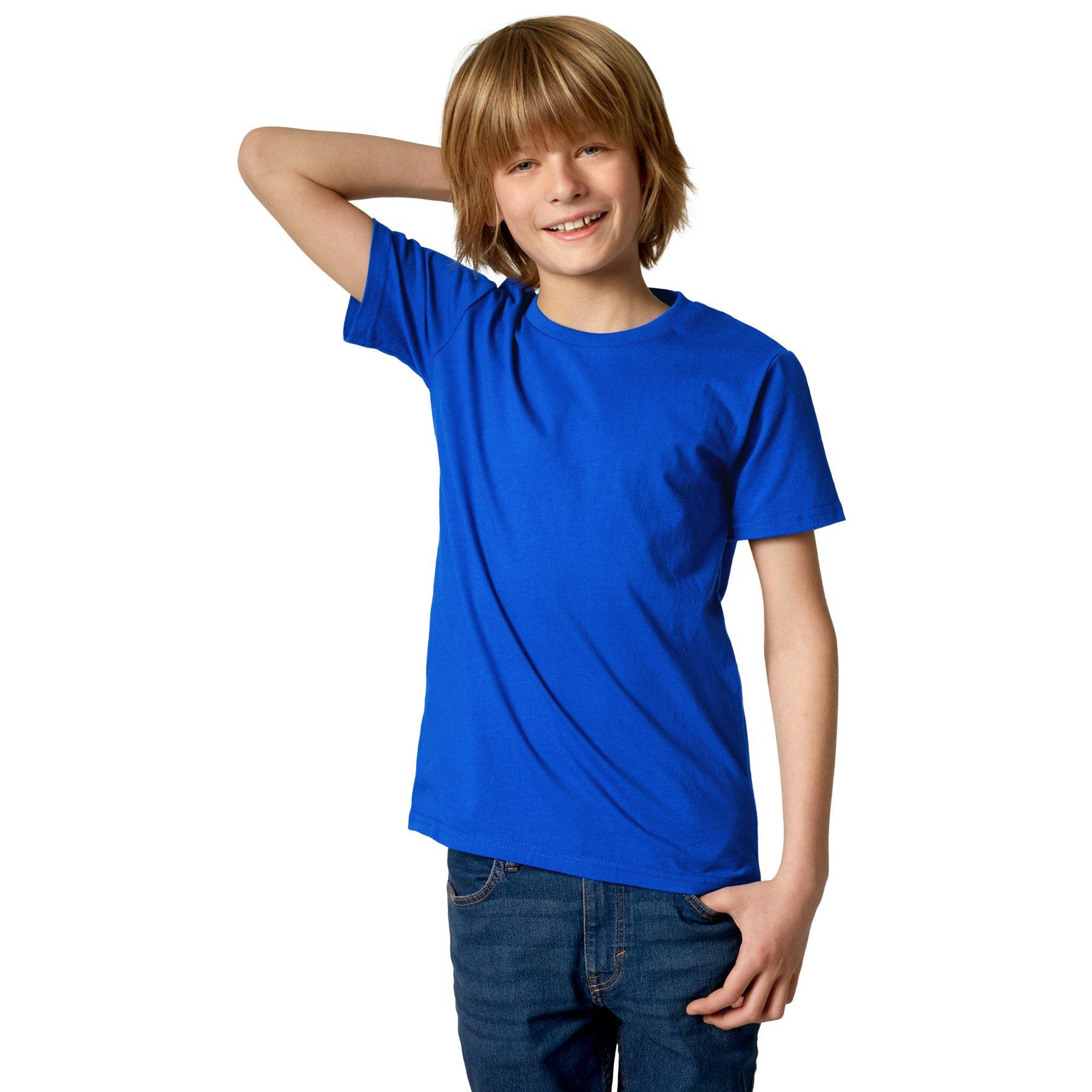 T-shirt Kinder Jungen Blau 116 von Tectake