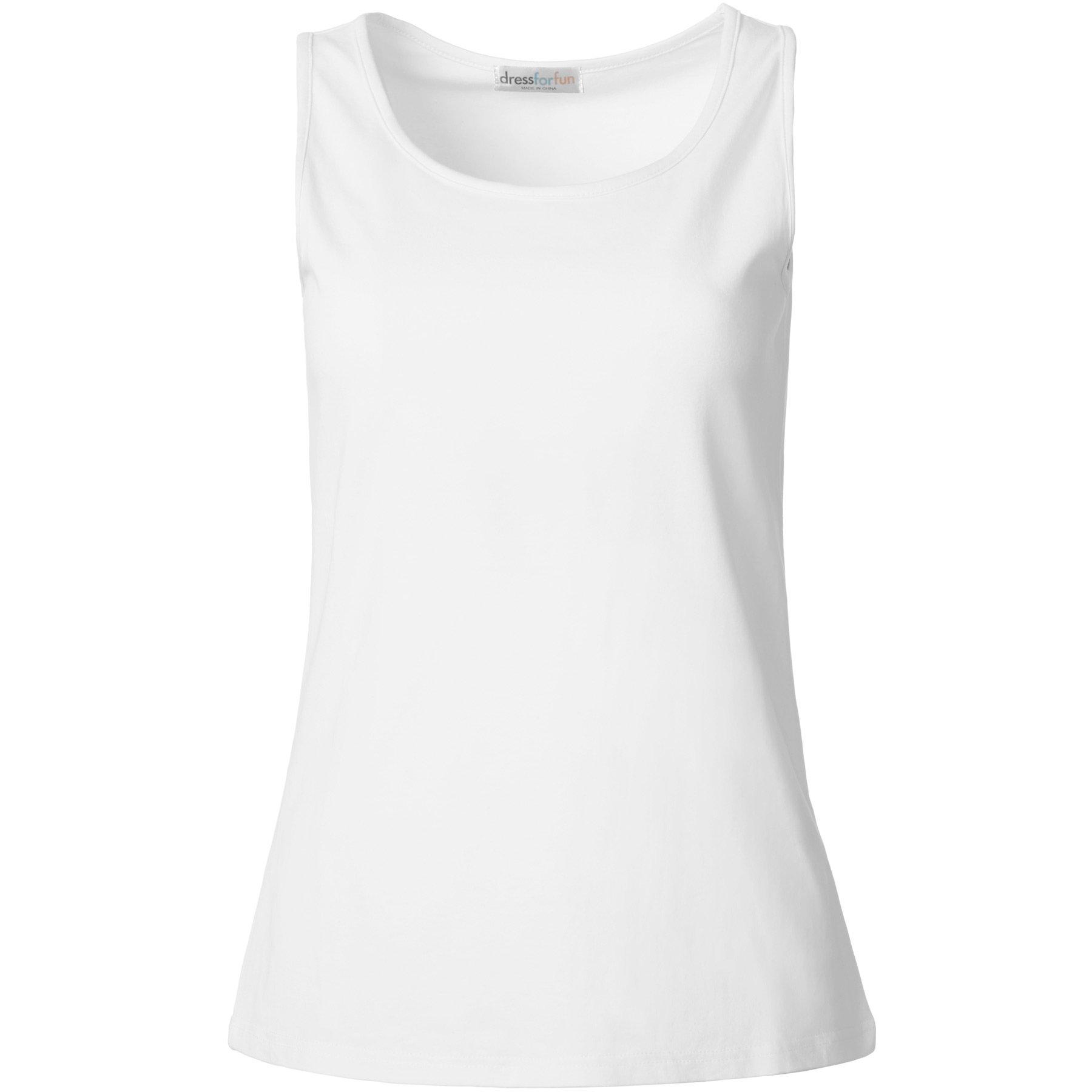 Top Damen Weiss XL von Tectake