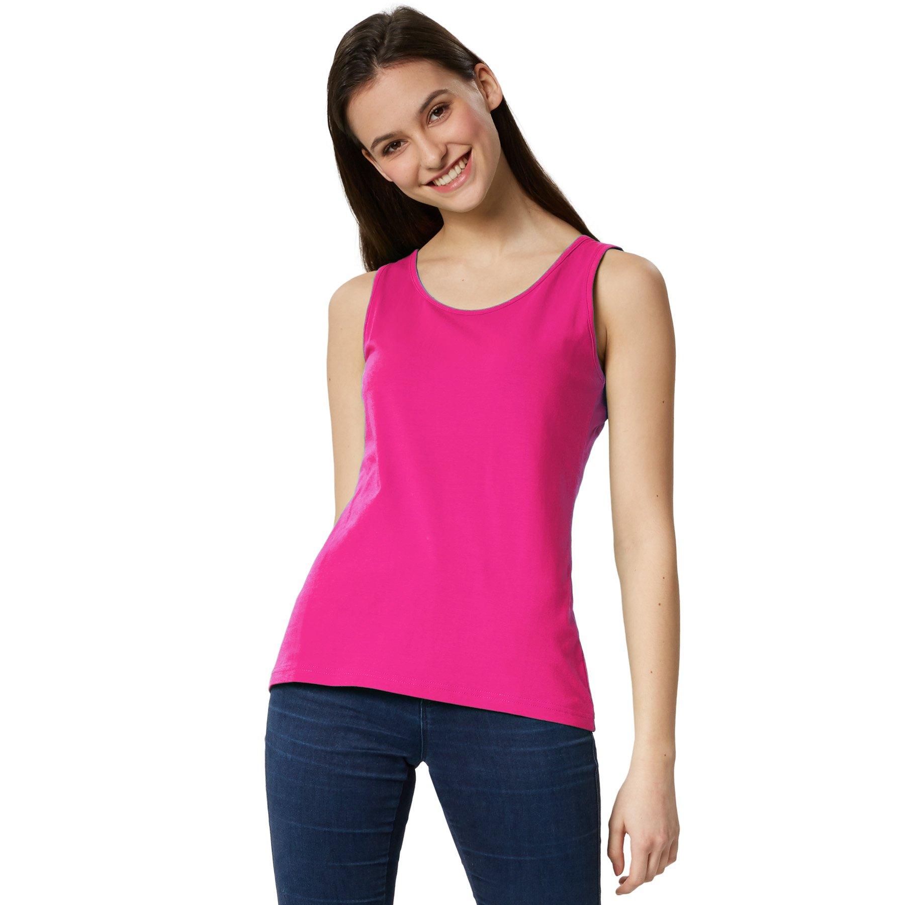 Top Damen Pink S von Tectake