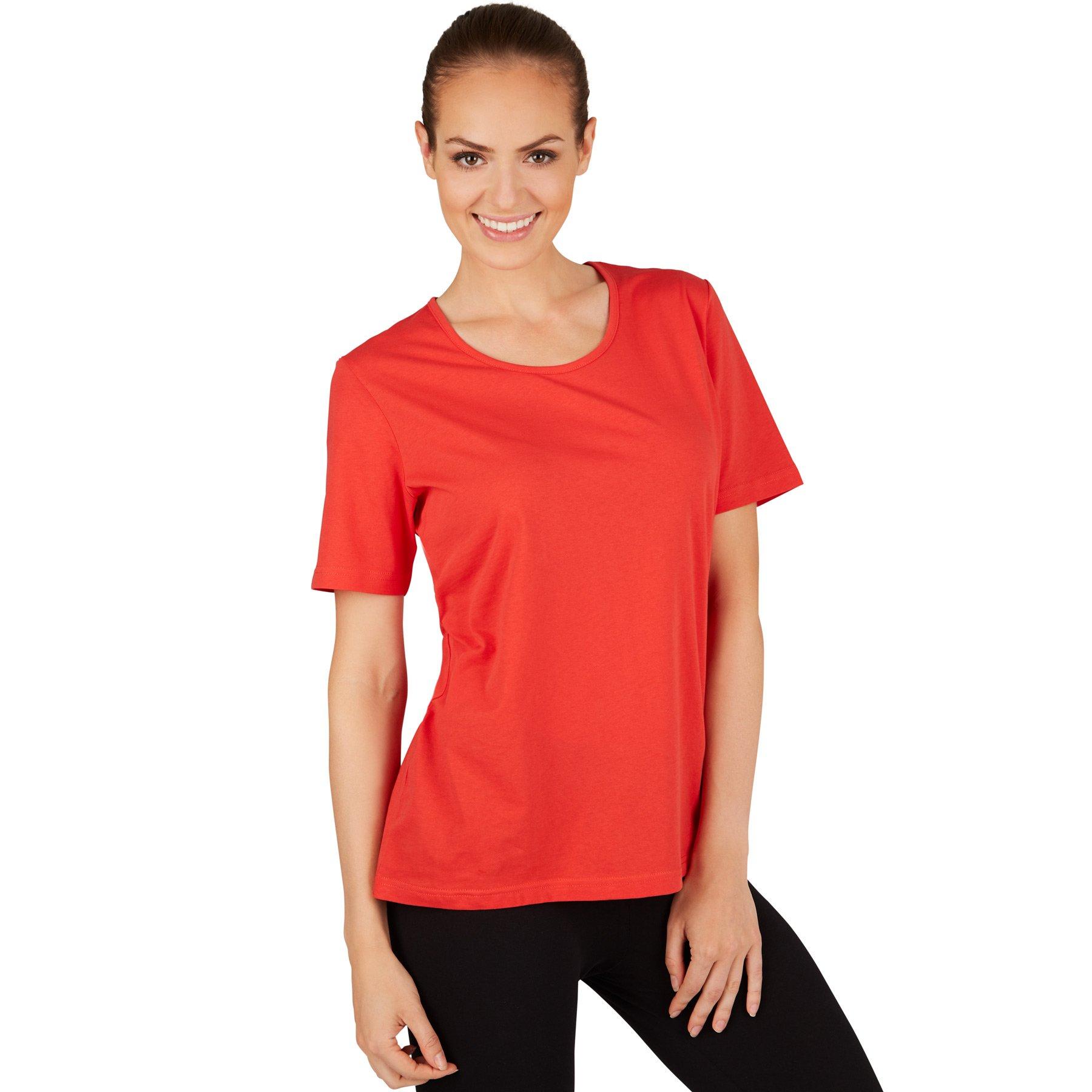 Frauen T-shirt Damen Rot XXL von Tectake