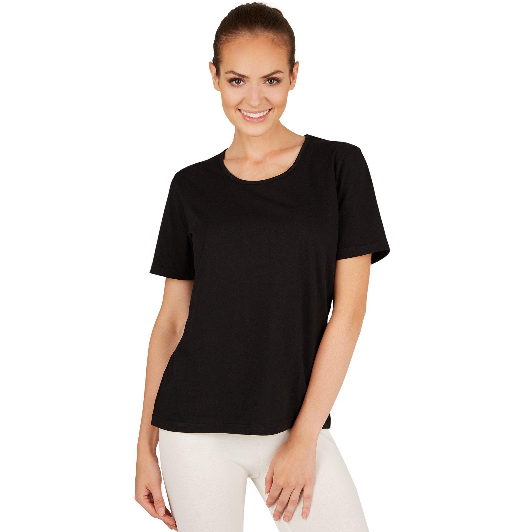 Frauen T-shirt Damen Schwarz XXL von Tectake