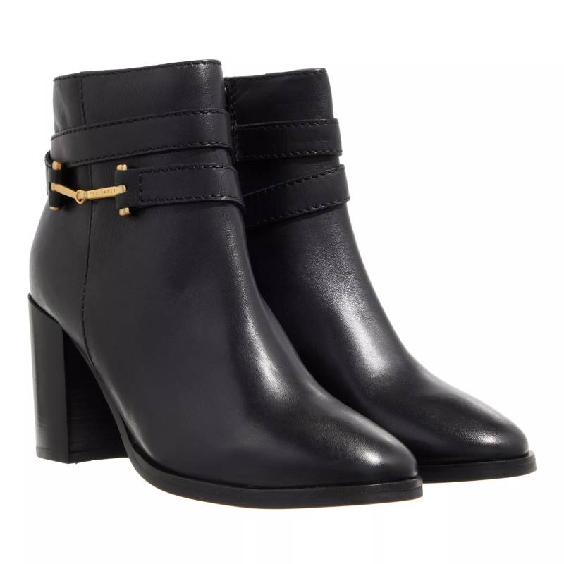 Ted Baker Boots & Stiefeletten - Anisea T Hinge Leather 85Mm Ankle Boot - Gr. 36 (EU) - in Schwarz - für Damen von Ted Baker