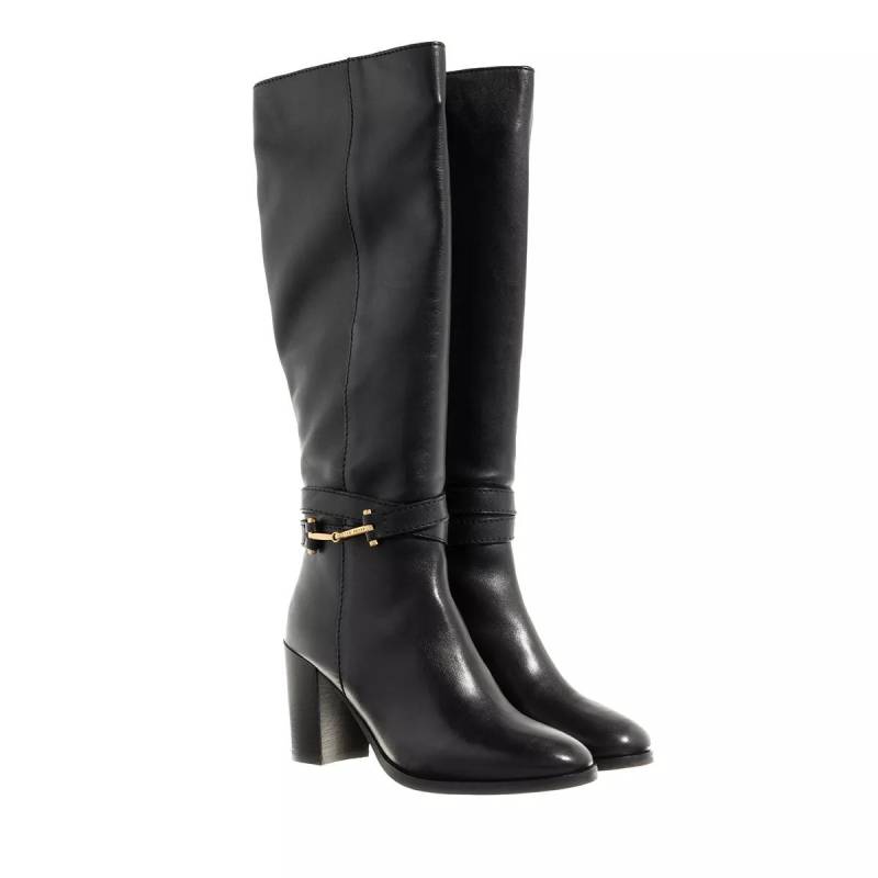 Ted Baker Boots & Stiefeletten - Aryna Hinge Leather 85Mm Knee High Boot - Gr. 36 (EU) - in Schwarz - für Damen von Ted Baker