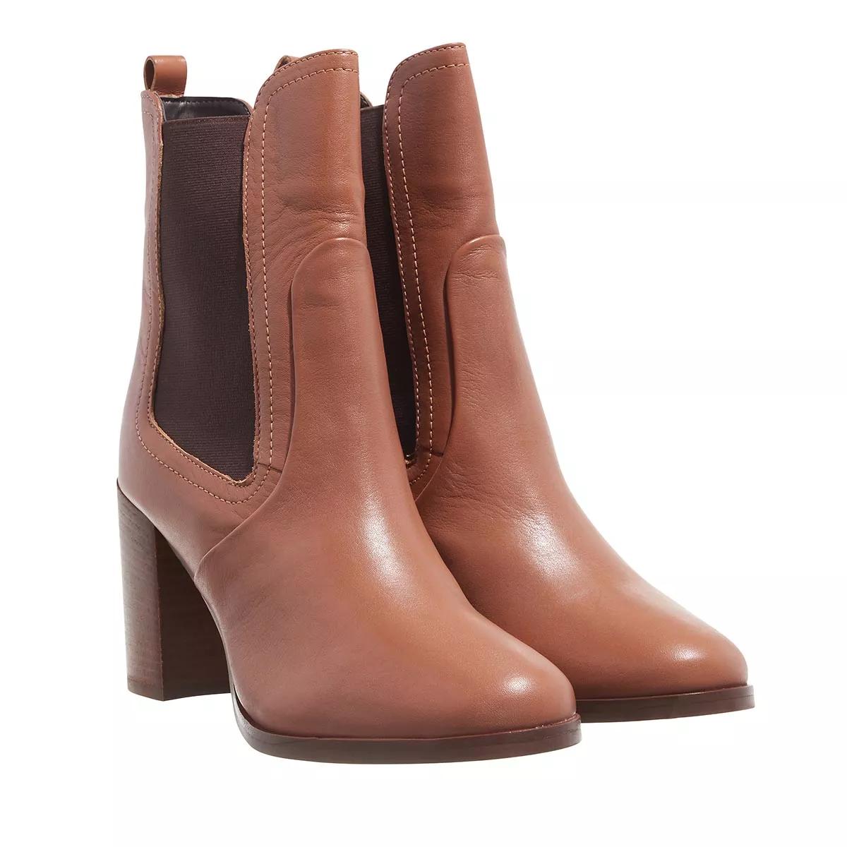 Ted Baker Boots & Stiefeletten - Daphina Leather Heeled Chelsea Boot - Gr. 40 (EU) - in Braun - für Damen von Ted Baker