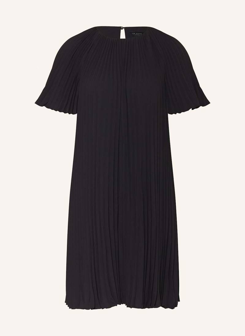 Ted Baker Kleid Convala Mit Plissees schwarz von Ted Baker