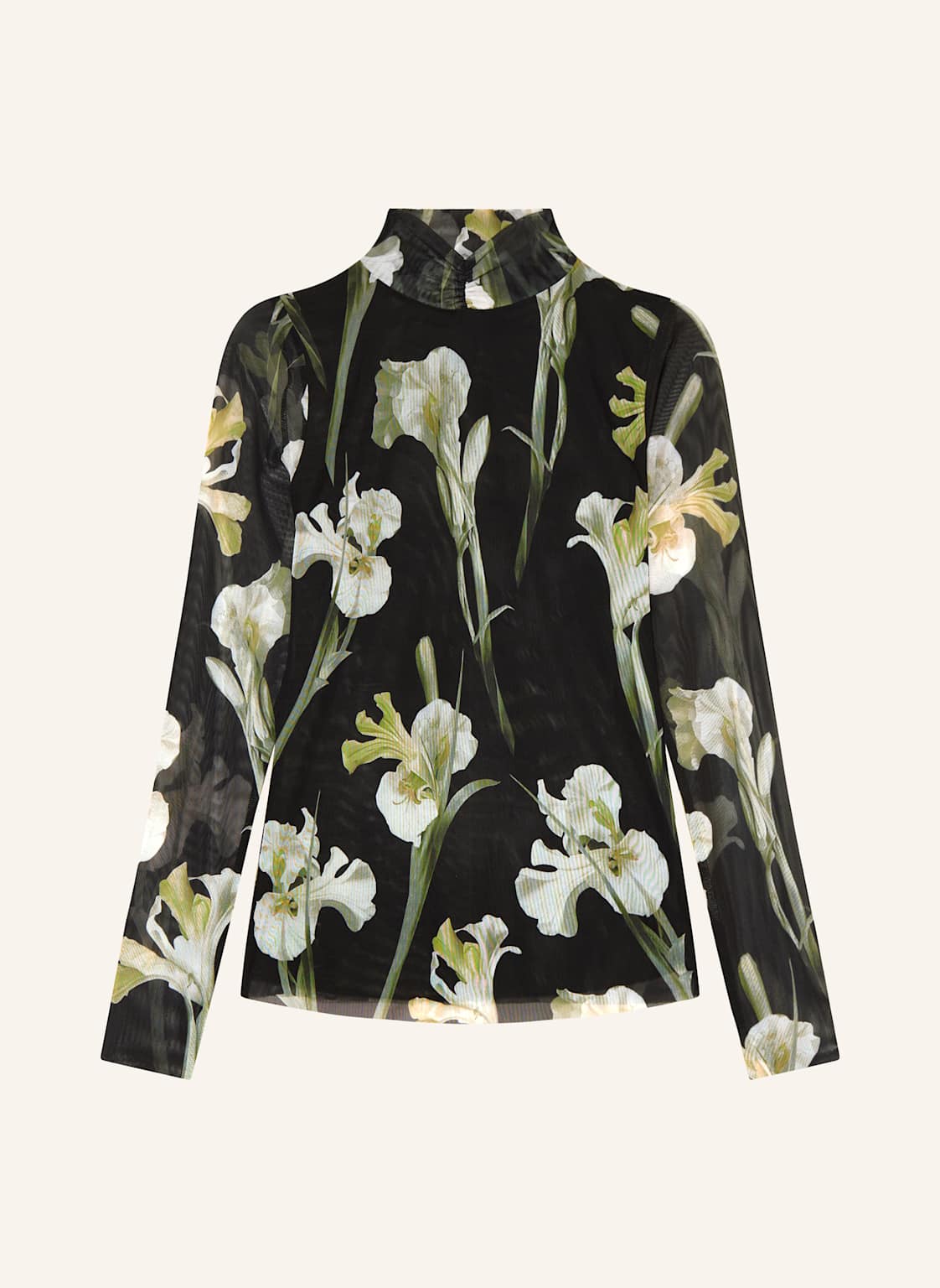 Ted Baker Longsleeve Fiaahh Aus Mesh schwarz Ted Baker Longsleeve Fiaahh Aus Mesh schwarz von Ted Baker
