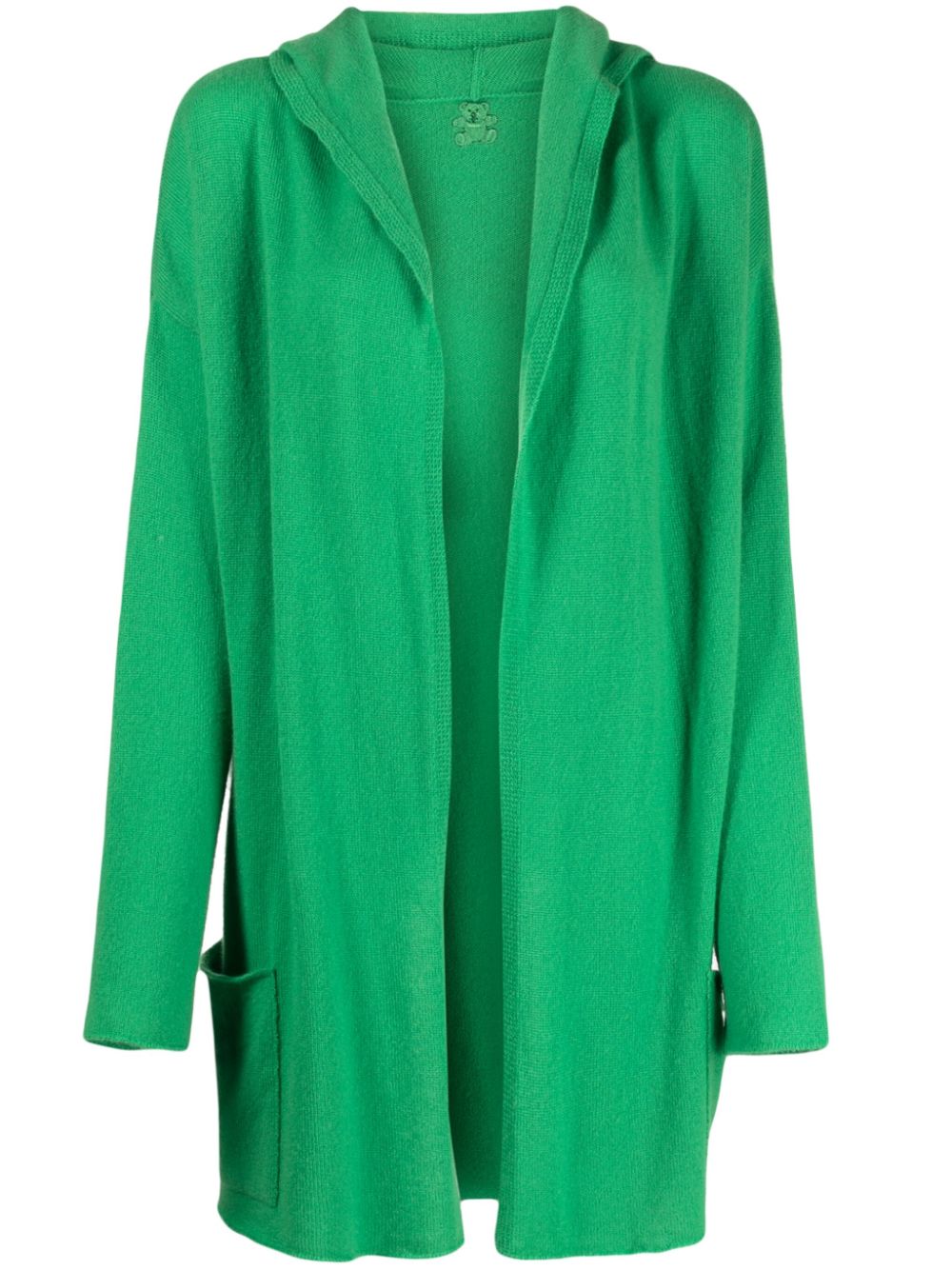 Teddy Cashmere Napoli hooded cashmere cardigan - Green von Teddy Cashmere