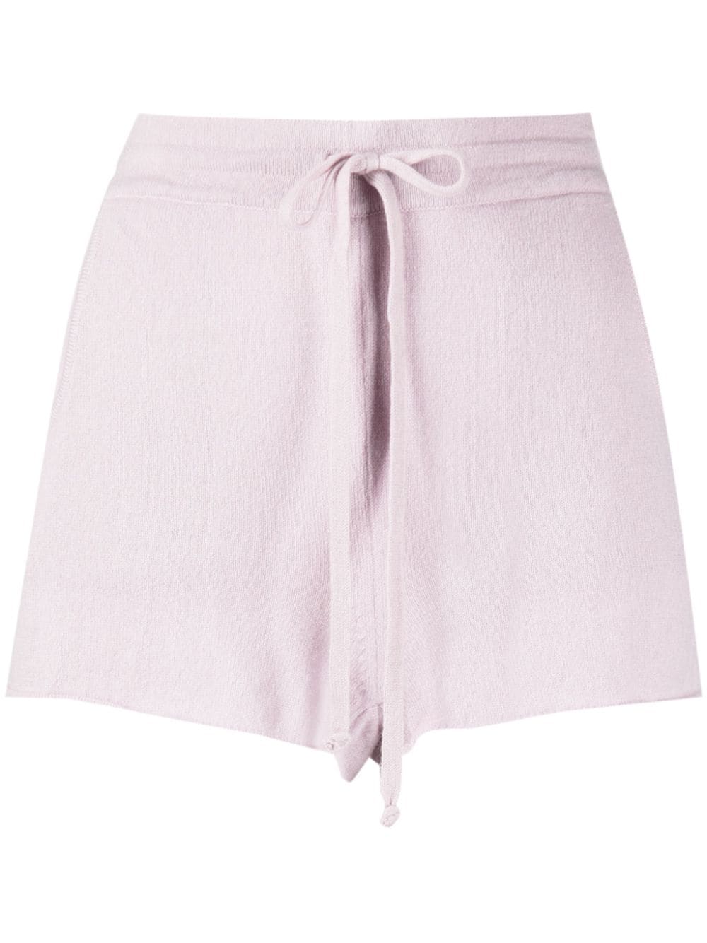 Teddy Cashmere Portofino drawstring cashmere shorts - Purple von Teddy Cashmere