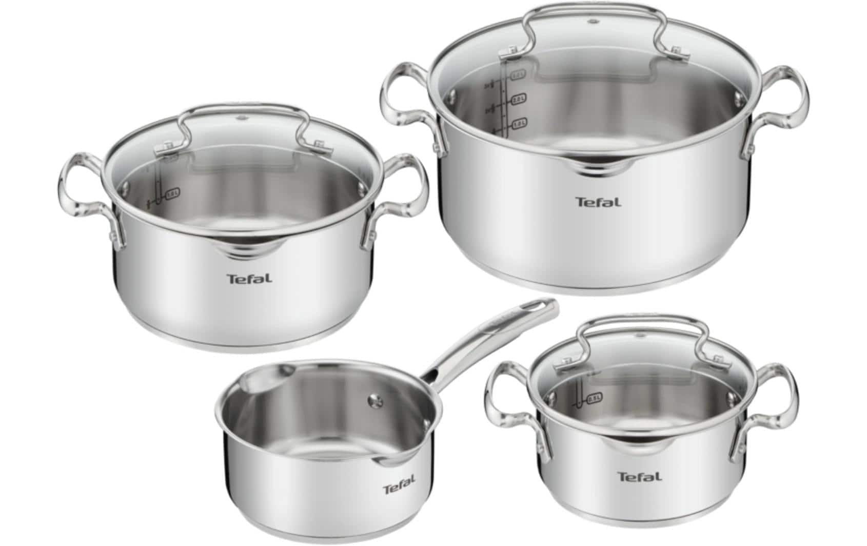 Tefal Kochtopf »7-teilig 16 cm/20 cm/24 cm« von Tefal