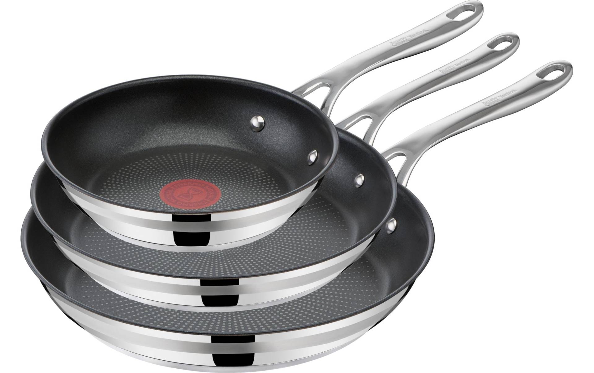 Tefal Pfannen-Set »Jamie Oliver Cook Smart 3-teilig«, Edelstahl von Tefal