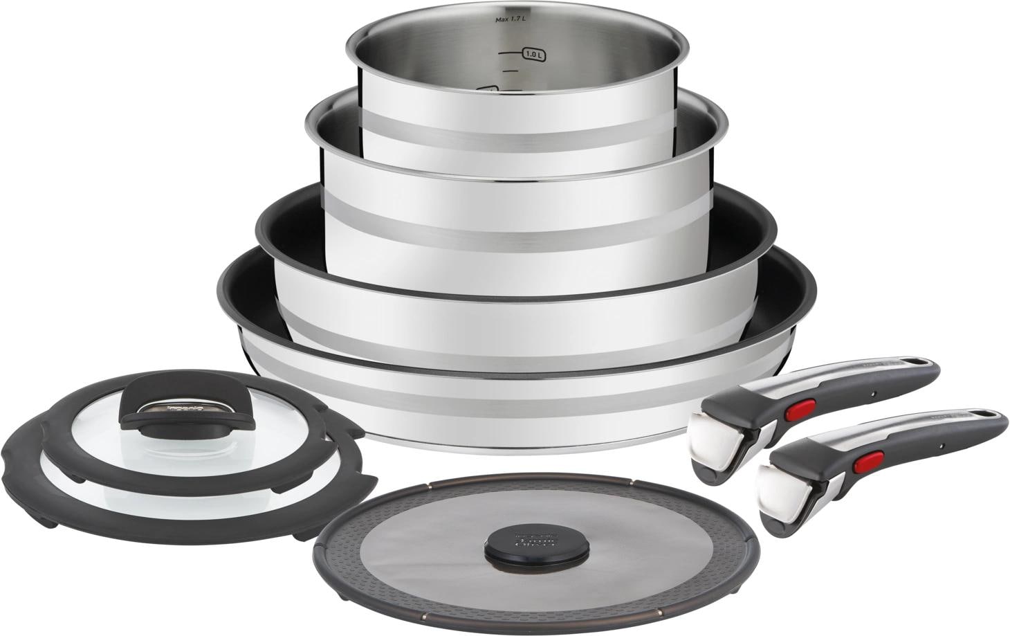 Tefal Pfannen-Set »Jamie Oliver Ingenio 9-teilig« von Tefal