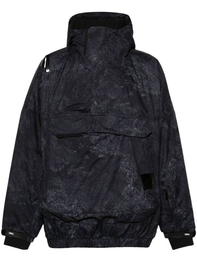 Templa Radian thermal hooded jacket - Black von Templa