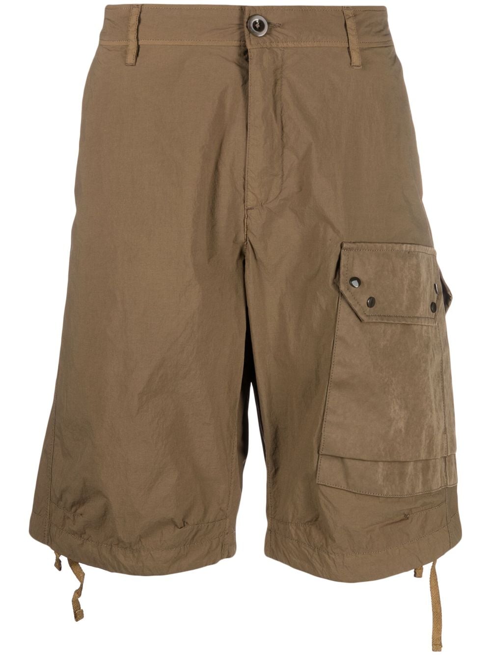 Ten C cotton bermuda shorts - Green von Ten C
