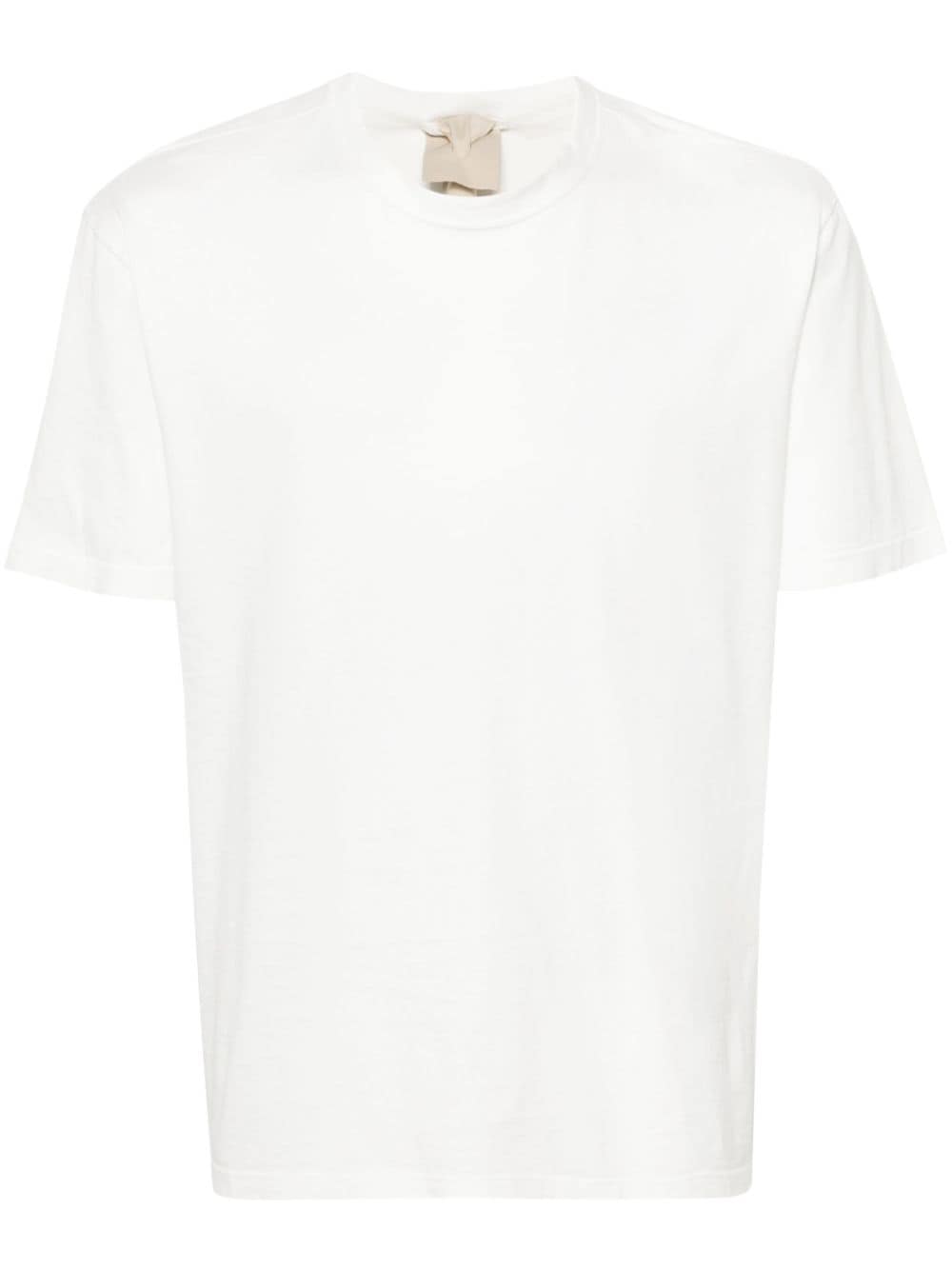Ten C logo-patch cotton T-shirt - White von Ten C