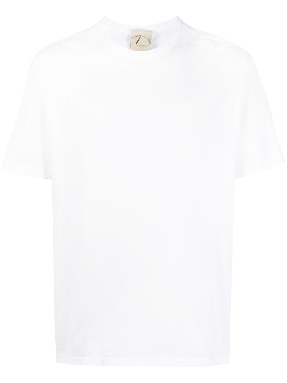 Ten C logo-patch short-sleeve T-shirt - White von Ten C