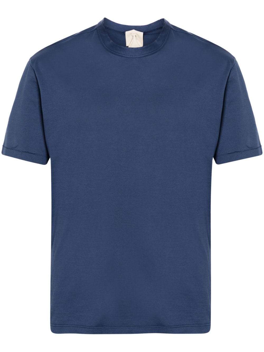 Ten C logo-print cotton T-shirt - Blue von Ten C