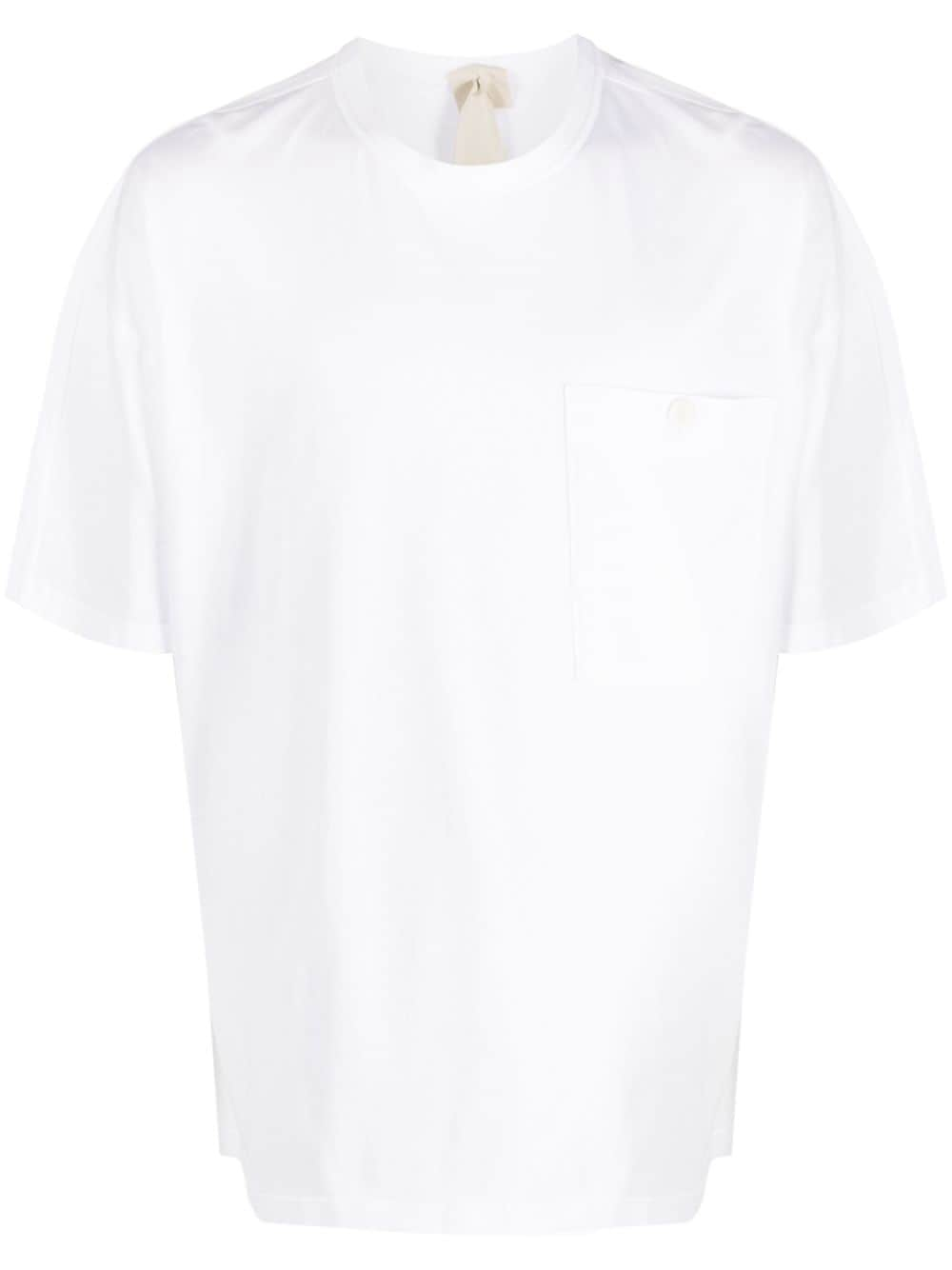 Ten C pocket cotton T-shirt - White von Ten C