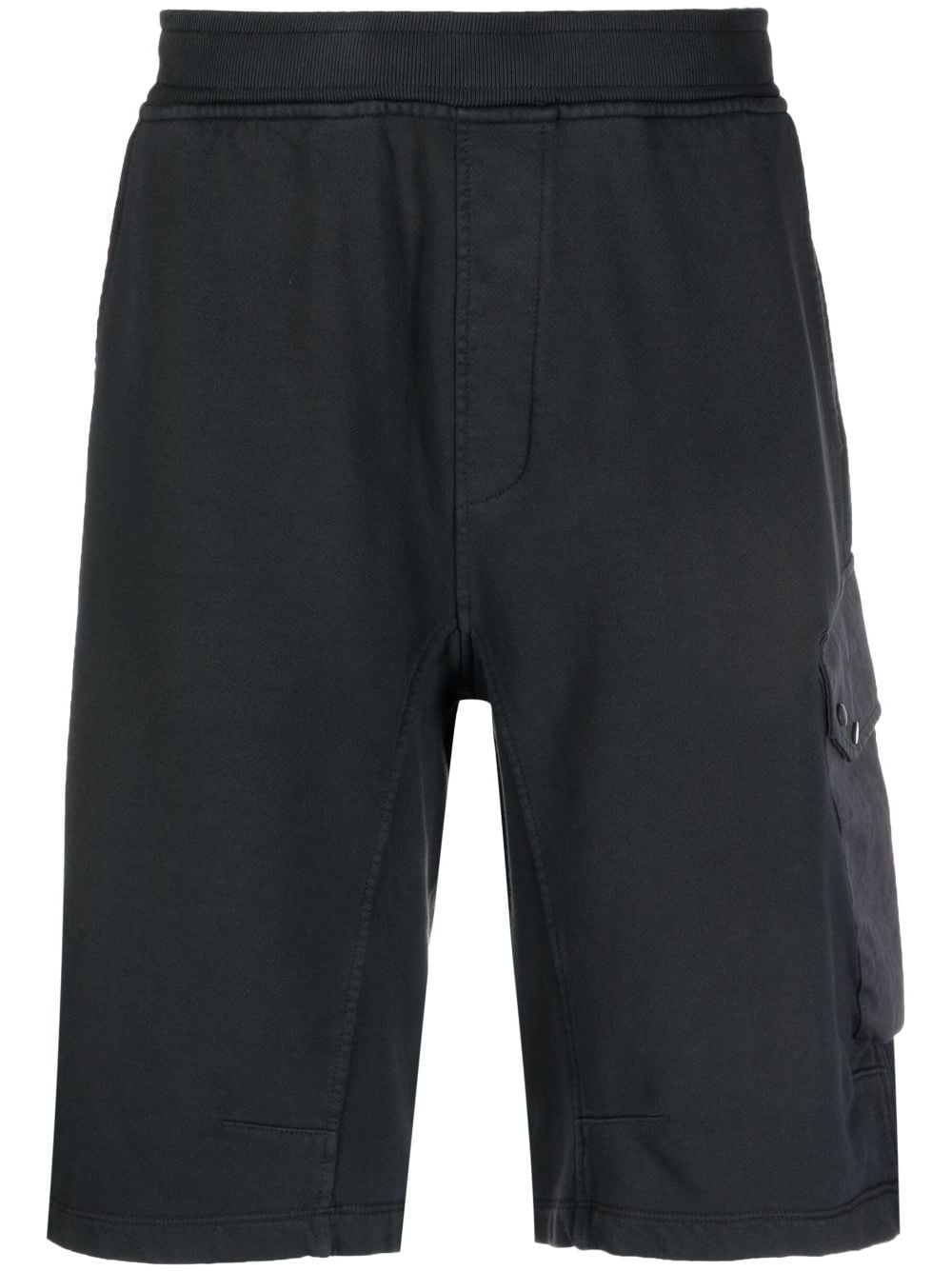 Ten C side flap-pocket detail shorts - Black von Ten C