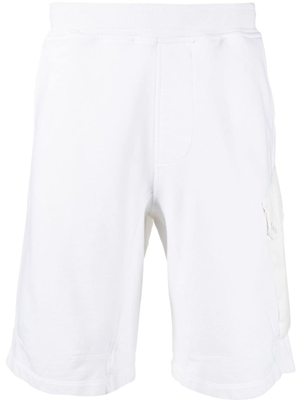Ten C side flap-pocket detail shorts - White von Ten C